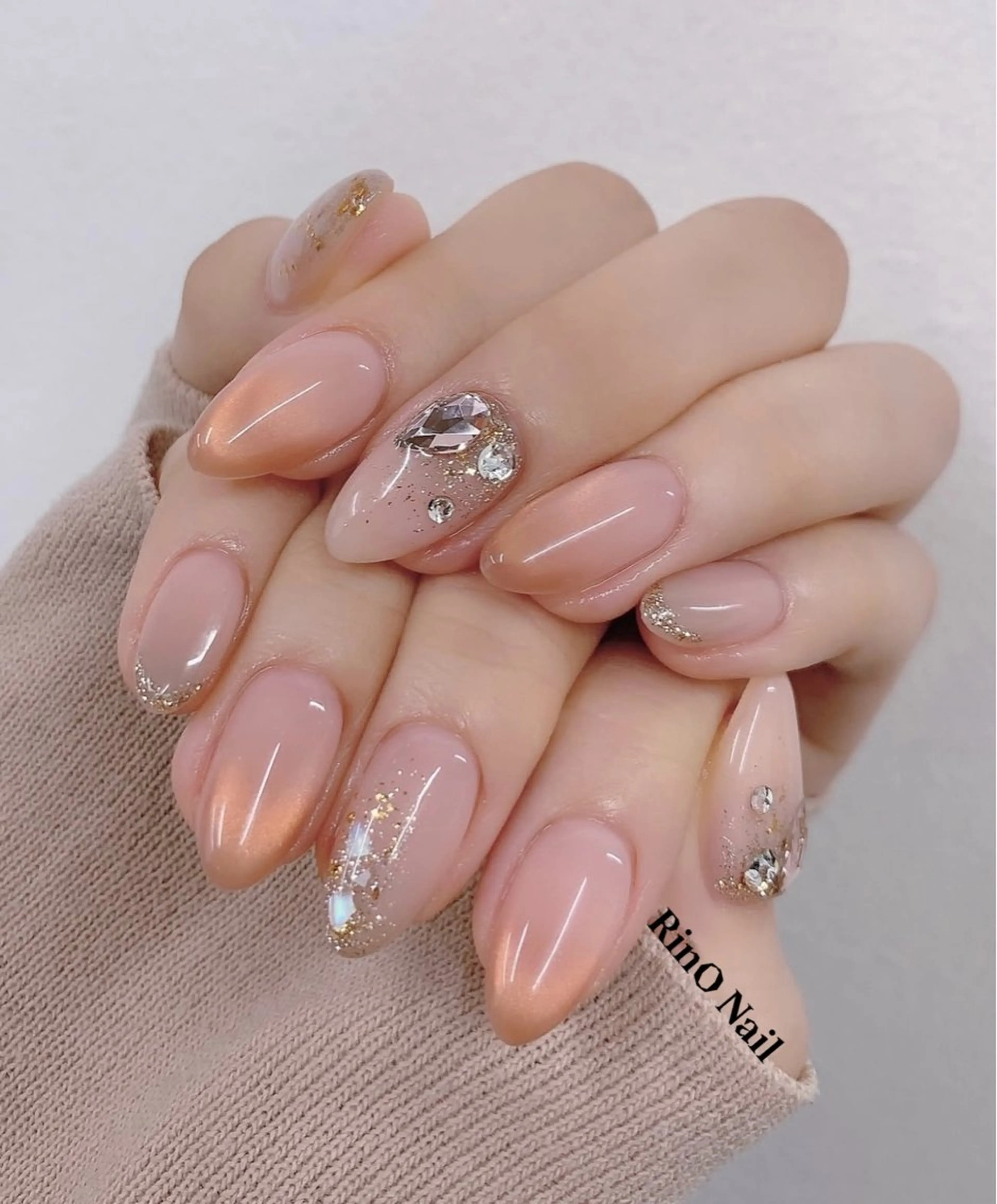 ショート RinO Nail Salon 日本橋店所属・RinO Nail Salonのネイルデザイン