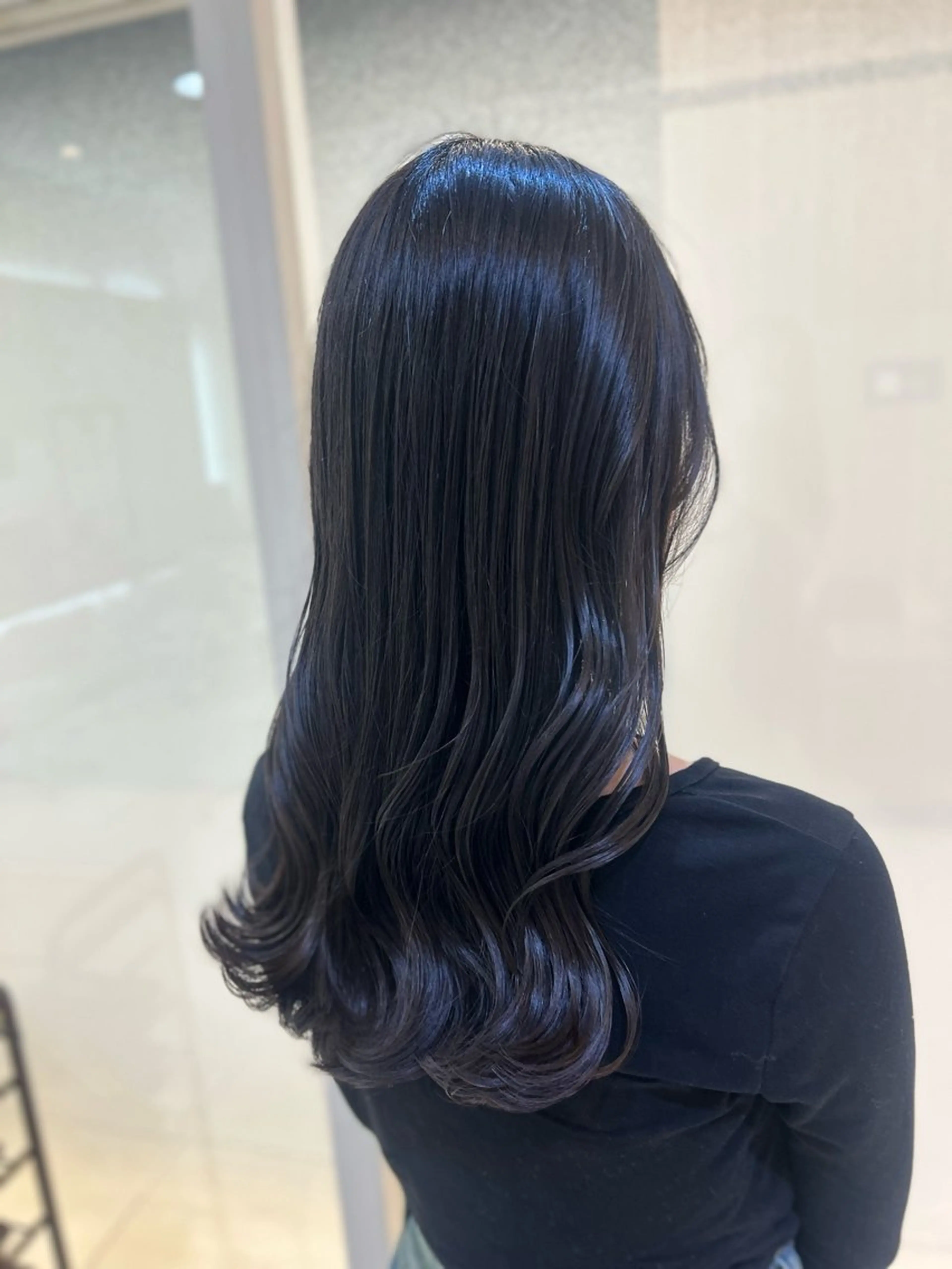 ロング 艶質改善/縮毛矯正 ササキナツミのヘアスタイル