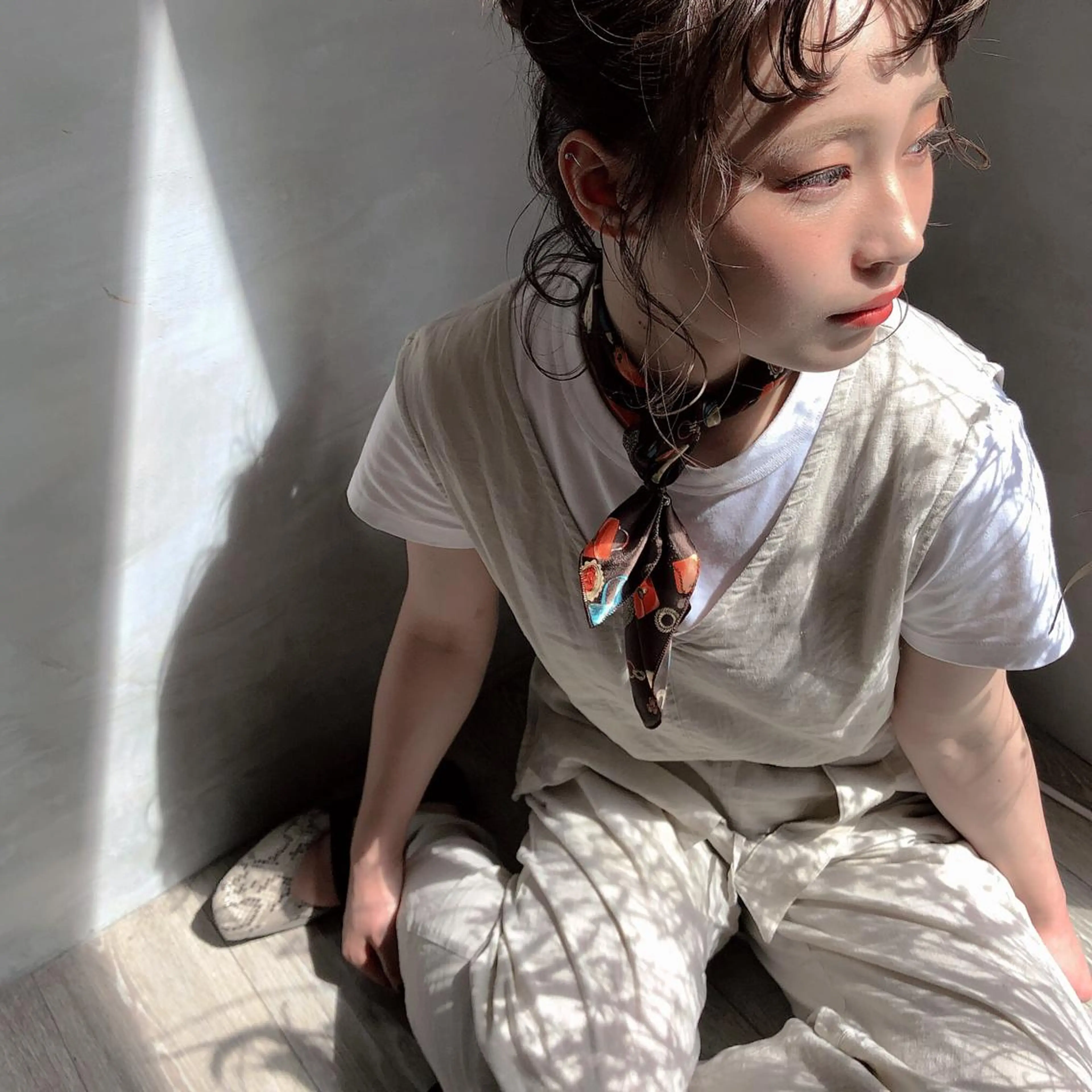 ヘアアレンジ 圧倒的透明感カラー nana🦕のヘアスタイル