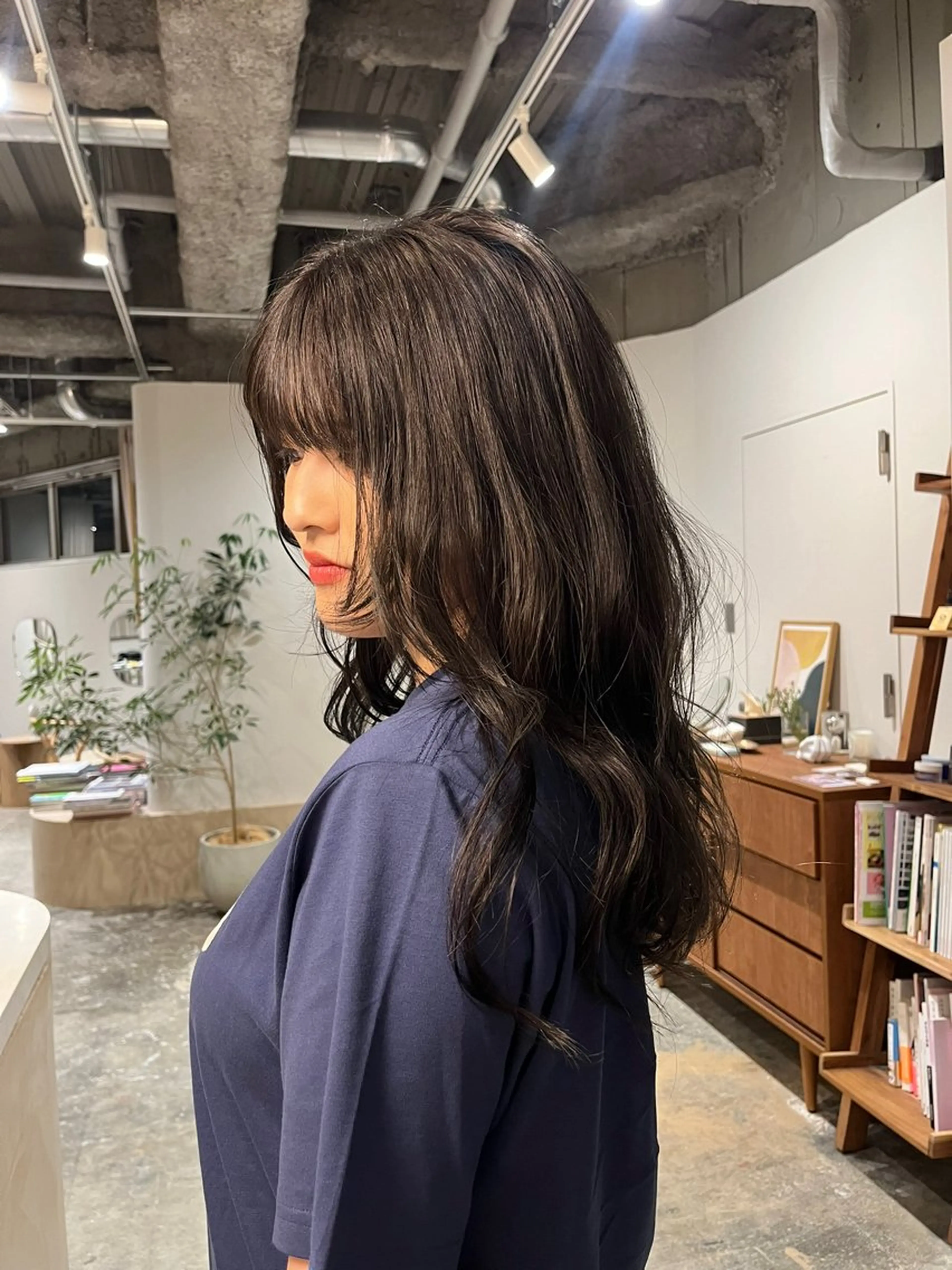 ロング ヘアカラー 羽渕 未夢のヘアスタイル