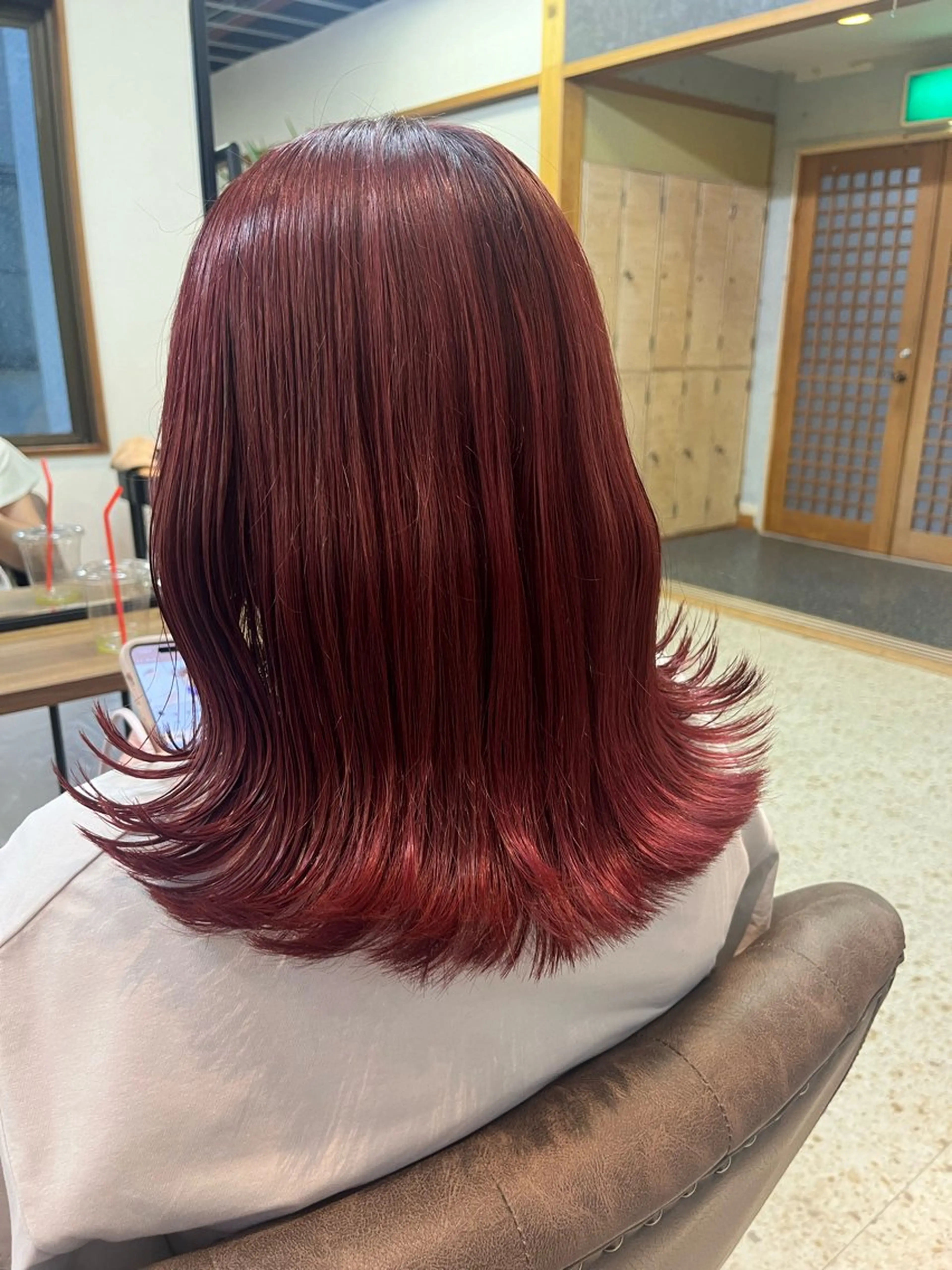 ミディアム カラー カット ヘアカラー トリートメント 韓国ヘア🇰🇷 RYOTAのヘアスタイル