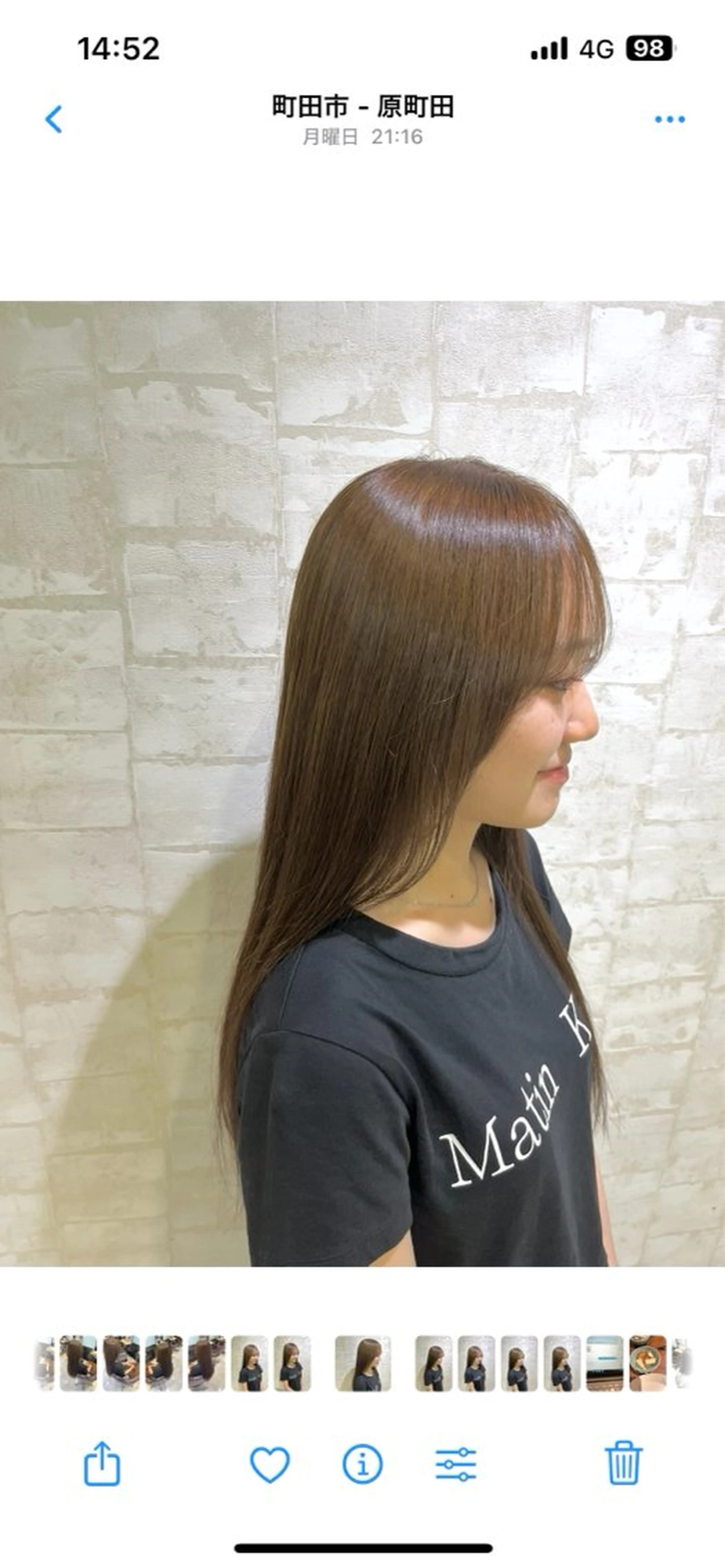 ロング 韓国／学生人気 🐈‍⬛💗miyuのヘアスタイル
