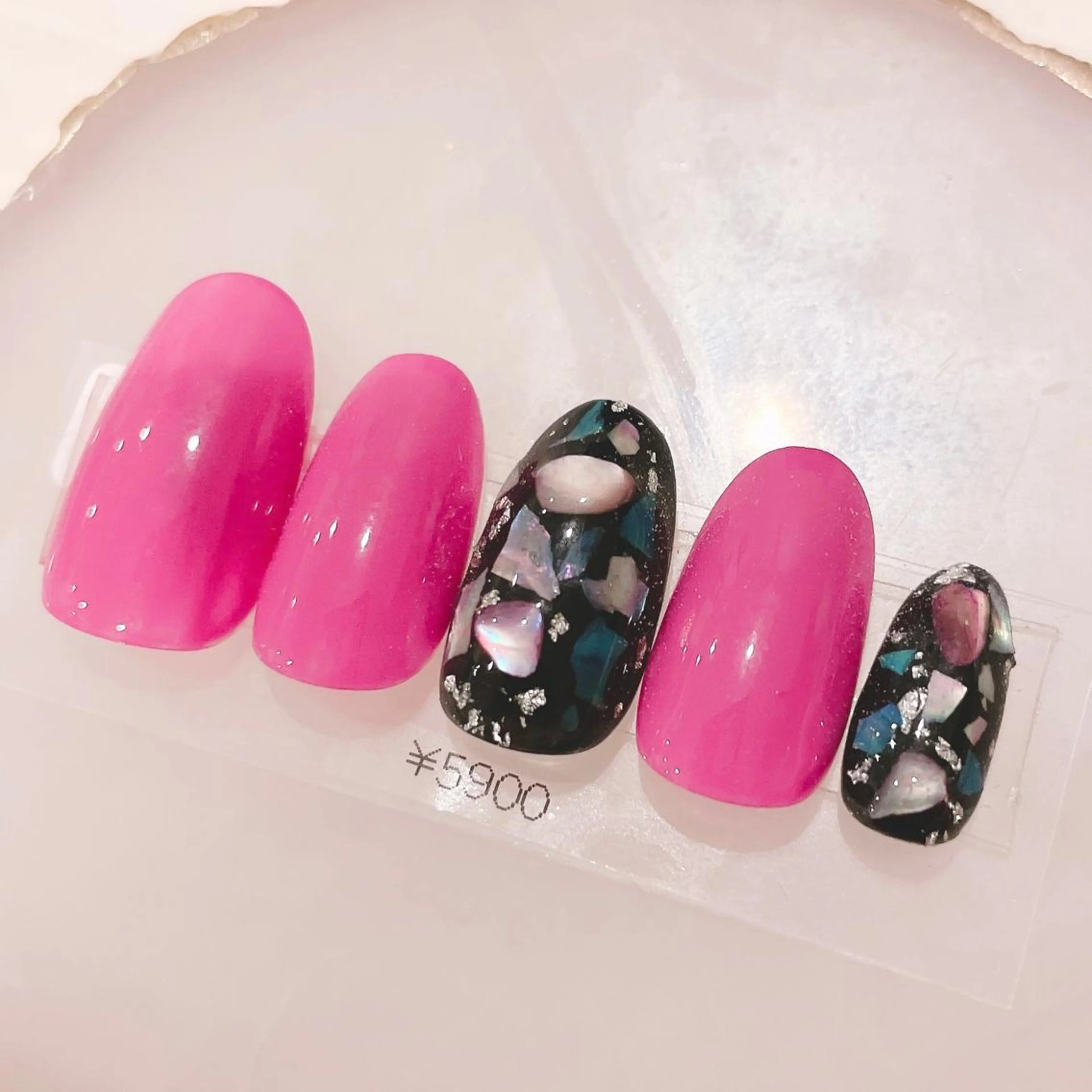 ネイル アートネイル ピンク CHIARA nailsのネイルデザイン