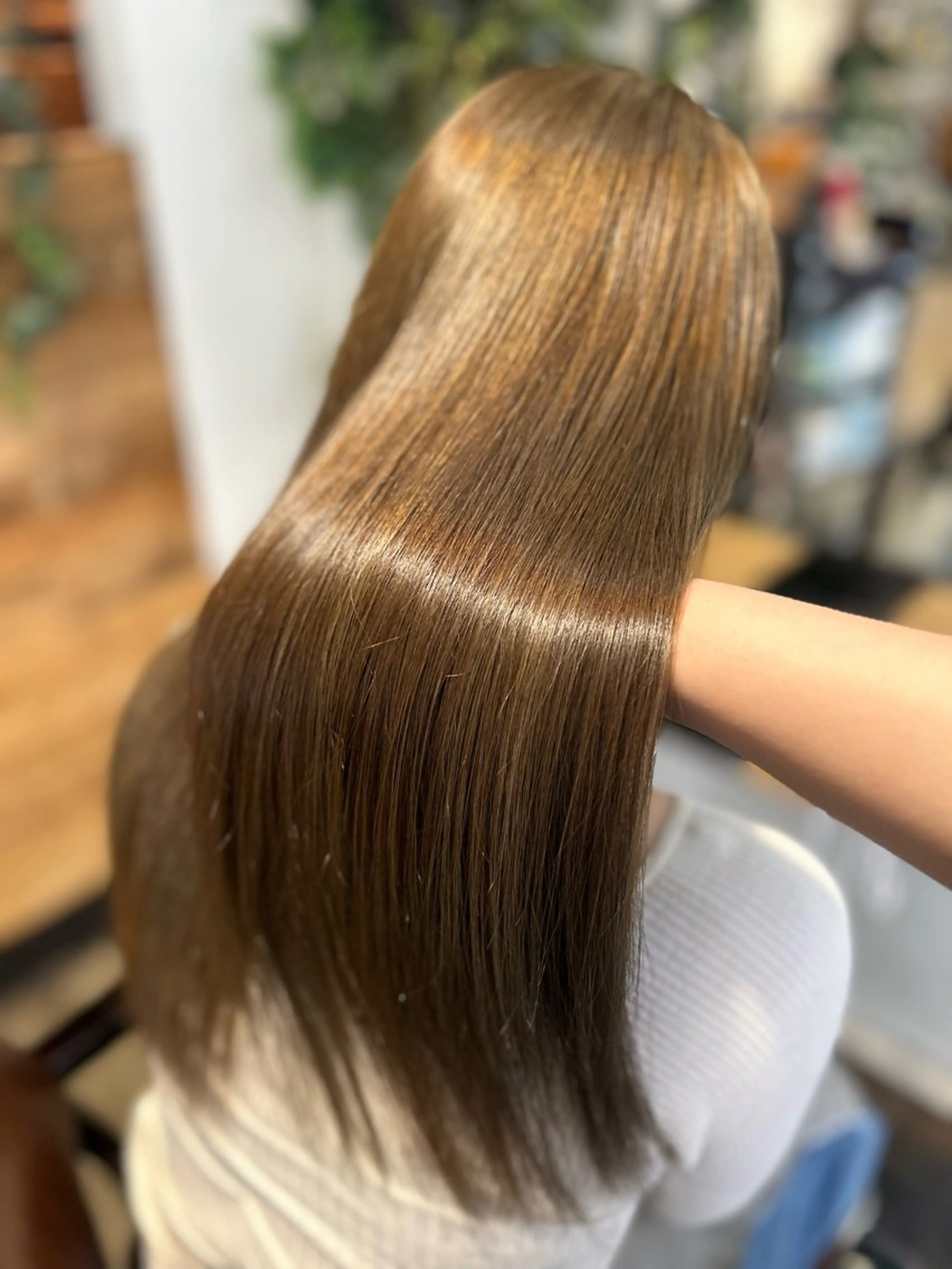 ロング カラー ヘアカラー トリートメント 暖色/レイヤー 🦋MIYUUのヘアスタイル