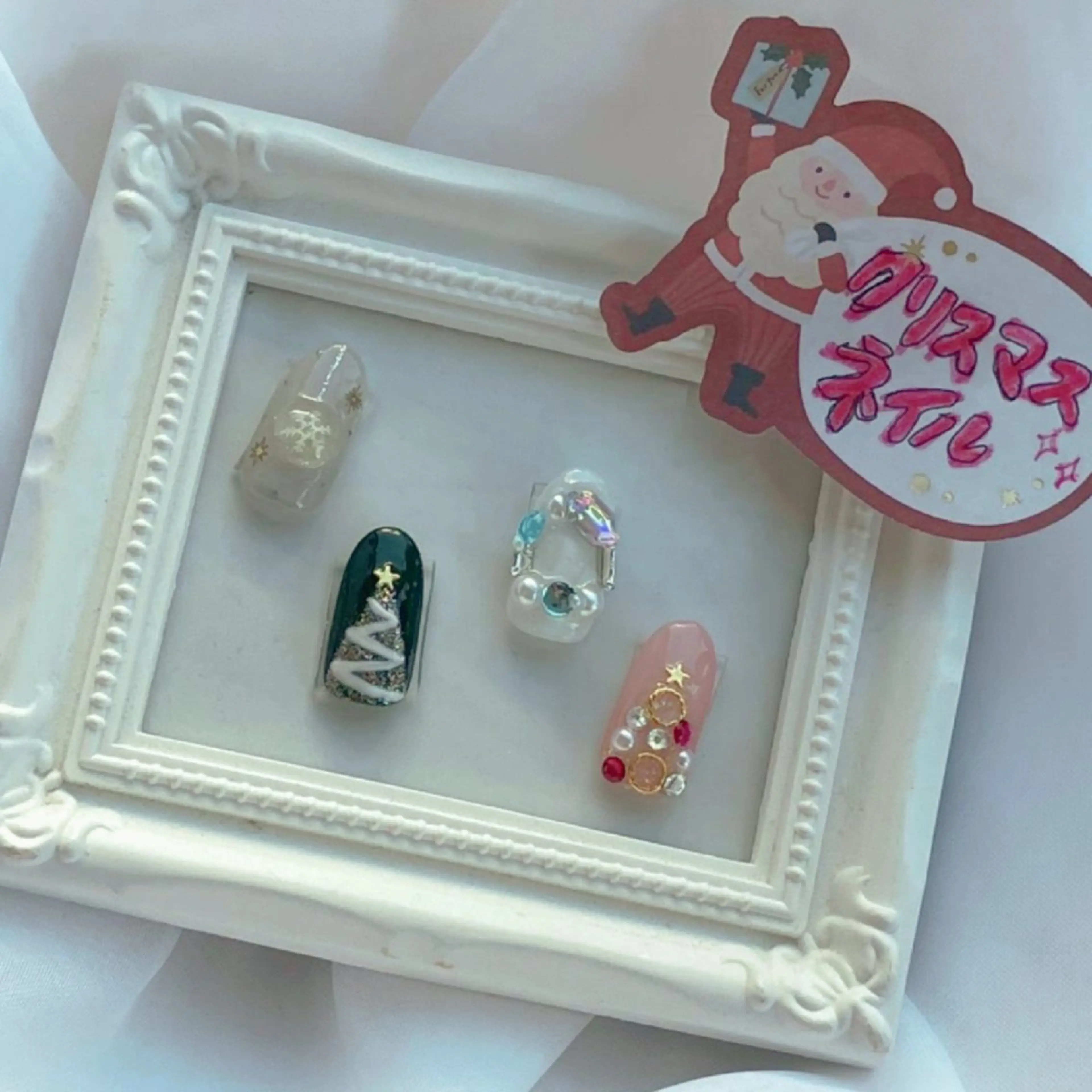 ネイル 冬ネイル クリスマス felicita服部店所属・felicita fumi♡のネイルデザイン