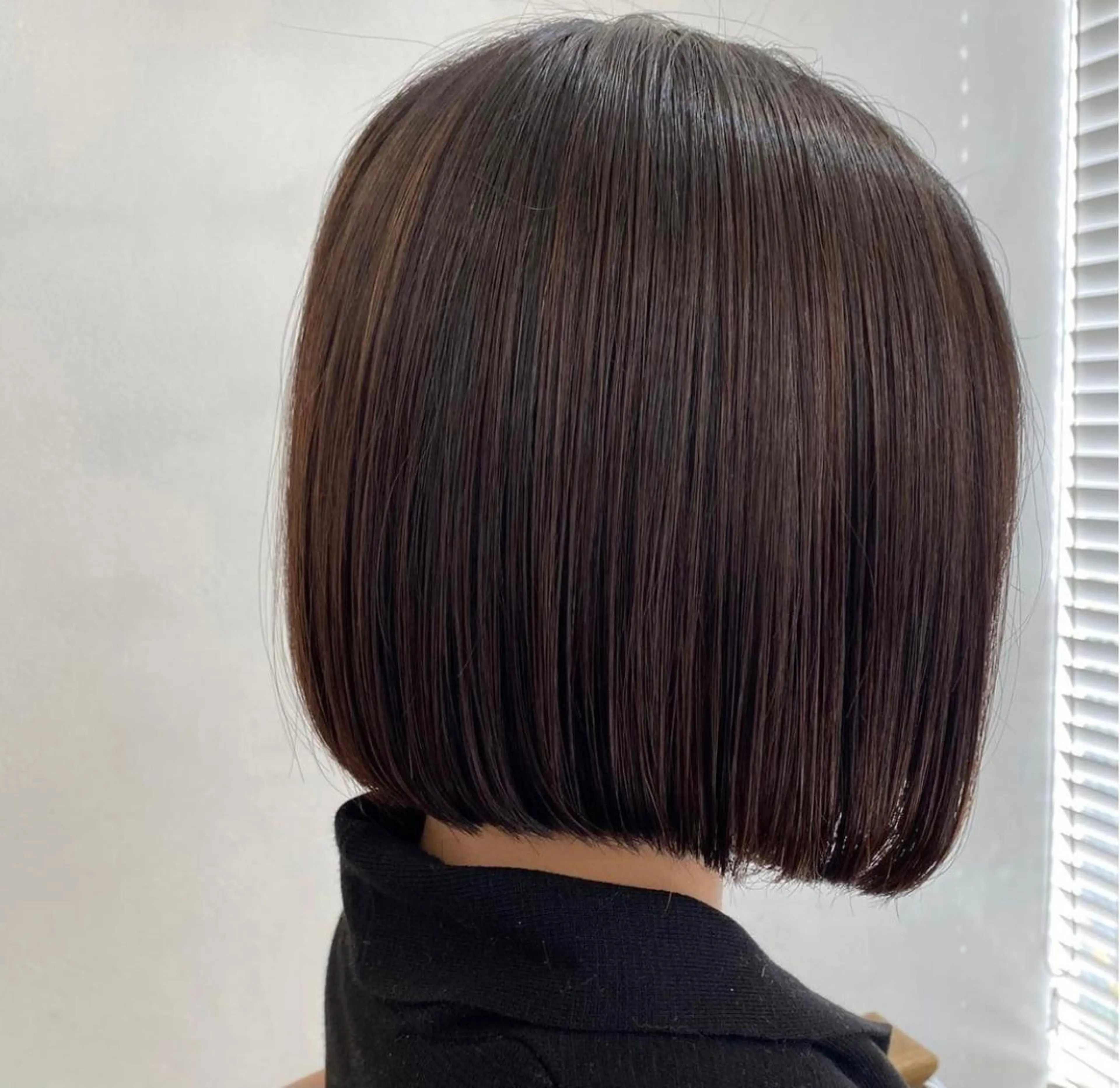 ショート ショートヘア ぷつっとボブ/ ニシトモユキのヘアスタイル