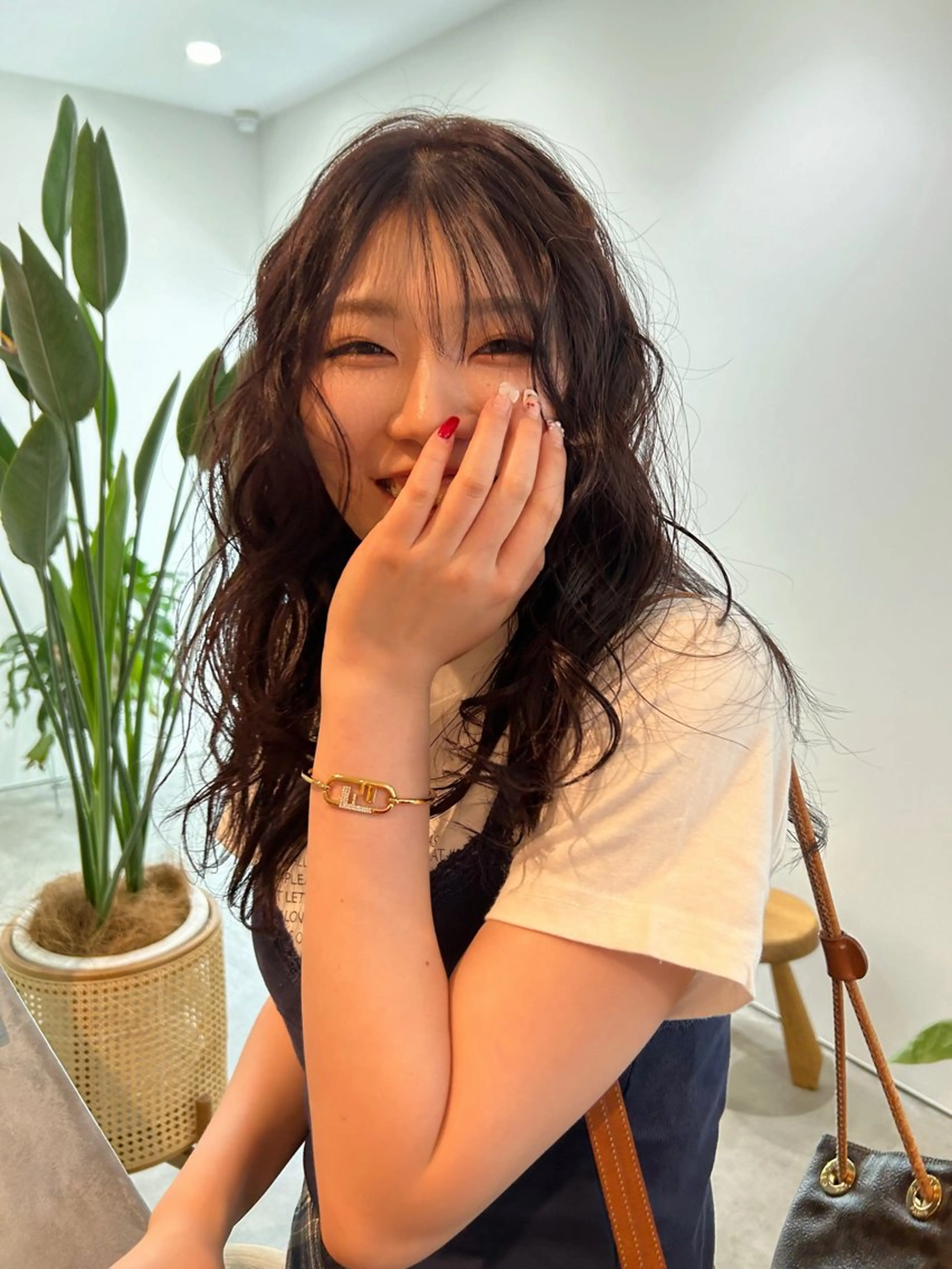 ロング 平田 知優のヘアスタイル