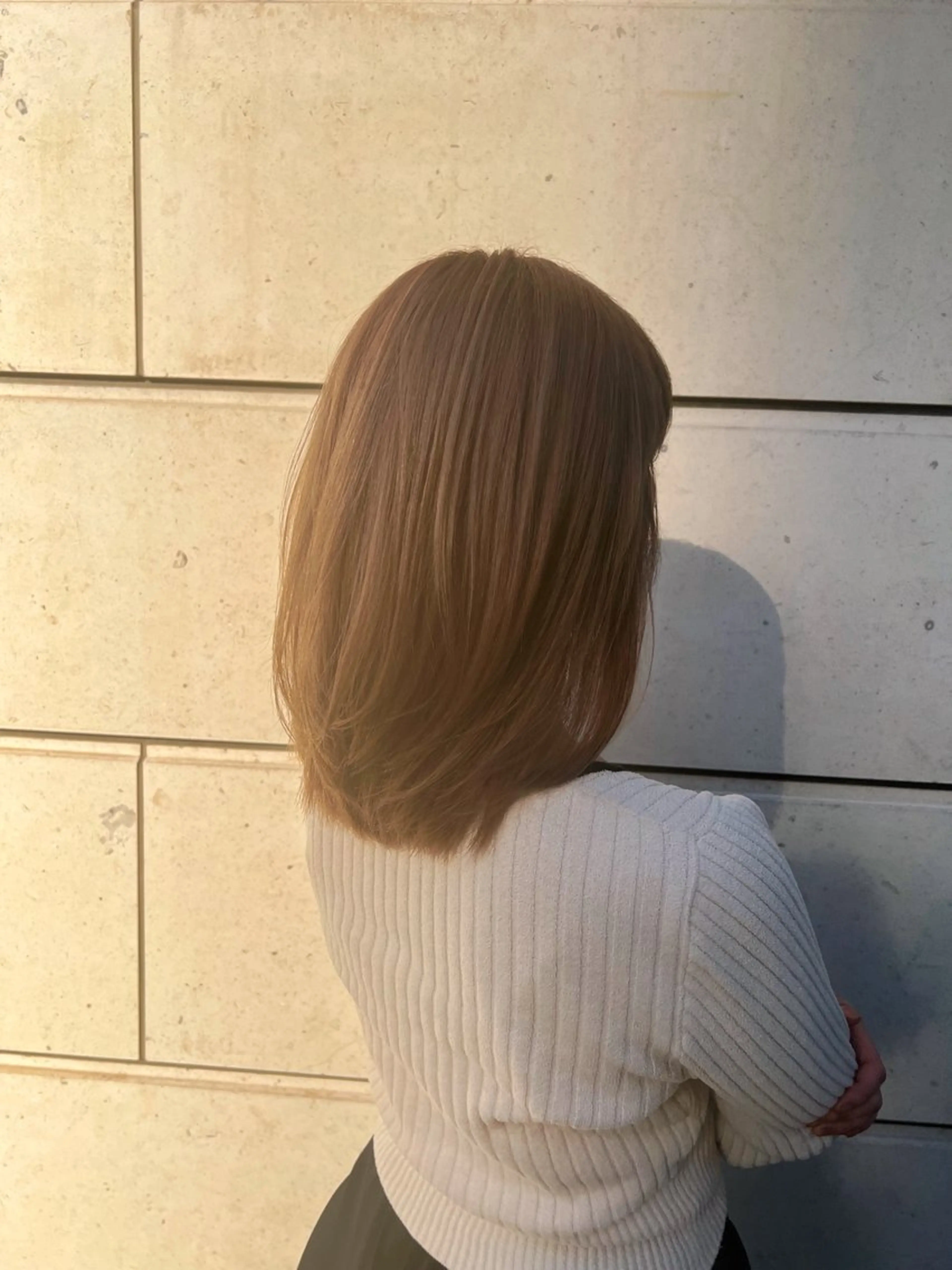 ミディアム TRICCA 銀座所属・奏羽　"ショート ・ボブ ・レイヤー"のヘアスタイル