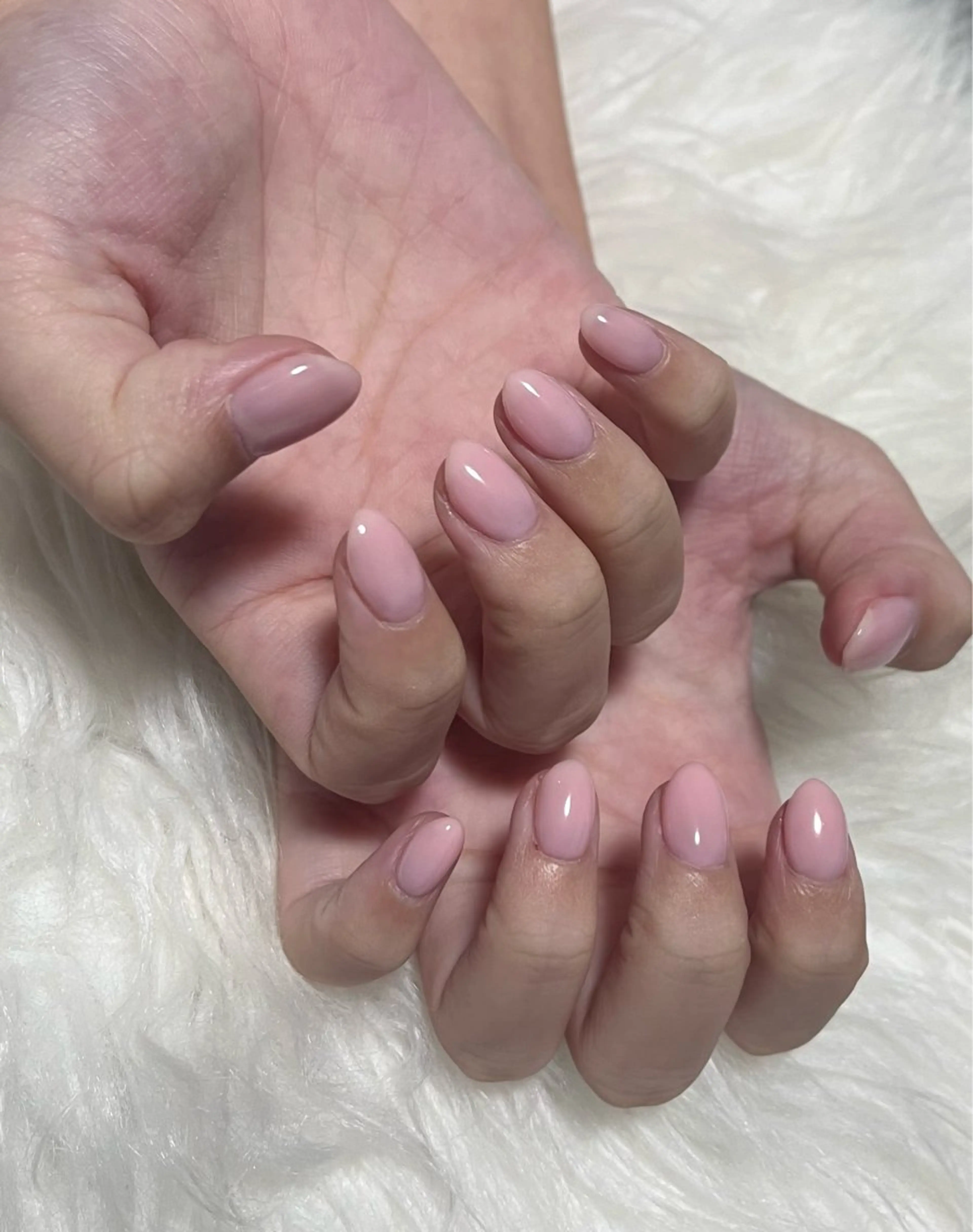 🌈オフ無しワンカラーネイル💅🏻の写真
