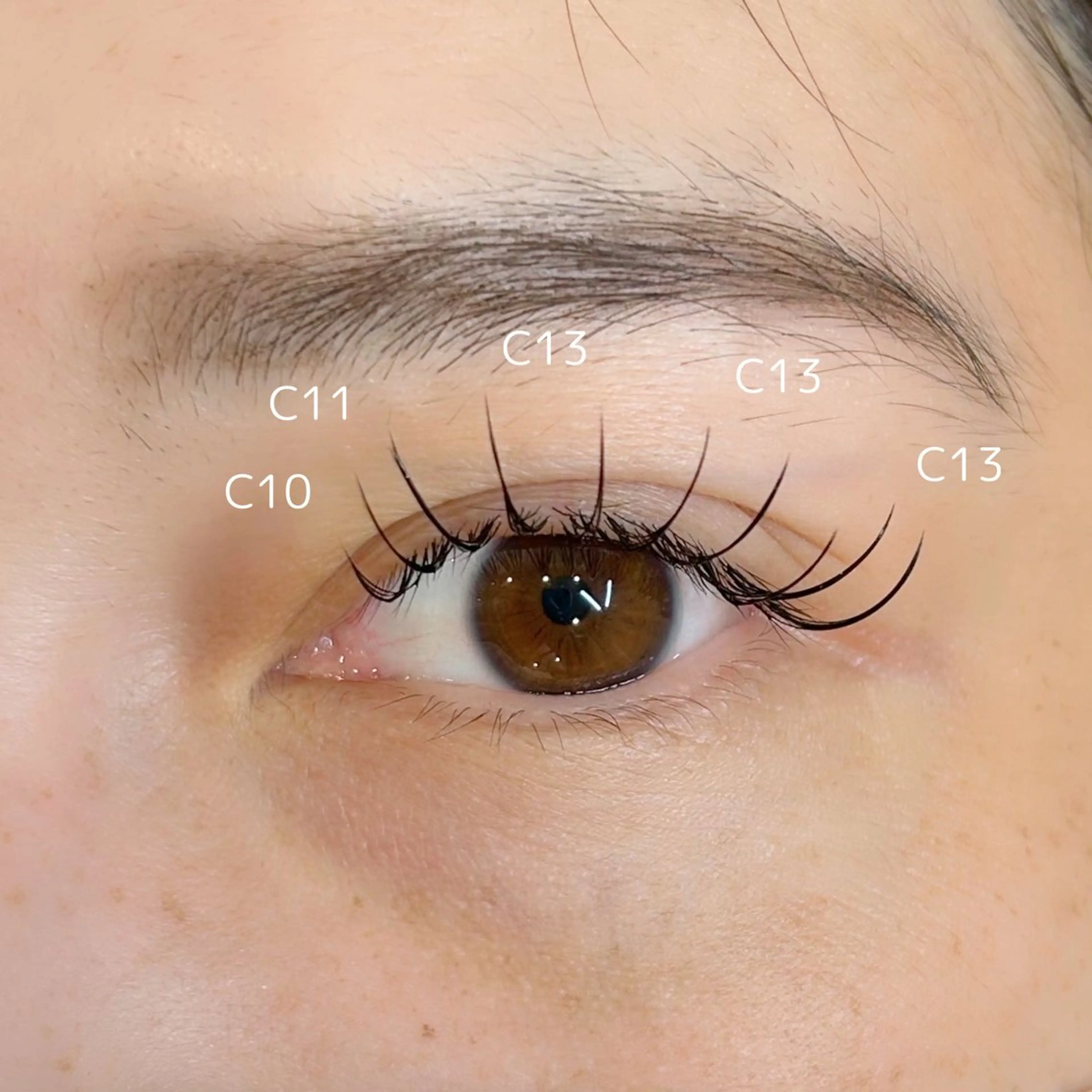 マツエク・マツパ eyetime所属・eyetime＊ 田中の眉毛・アイブロウイメージ