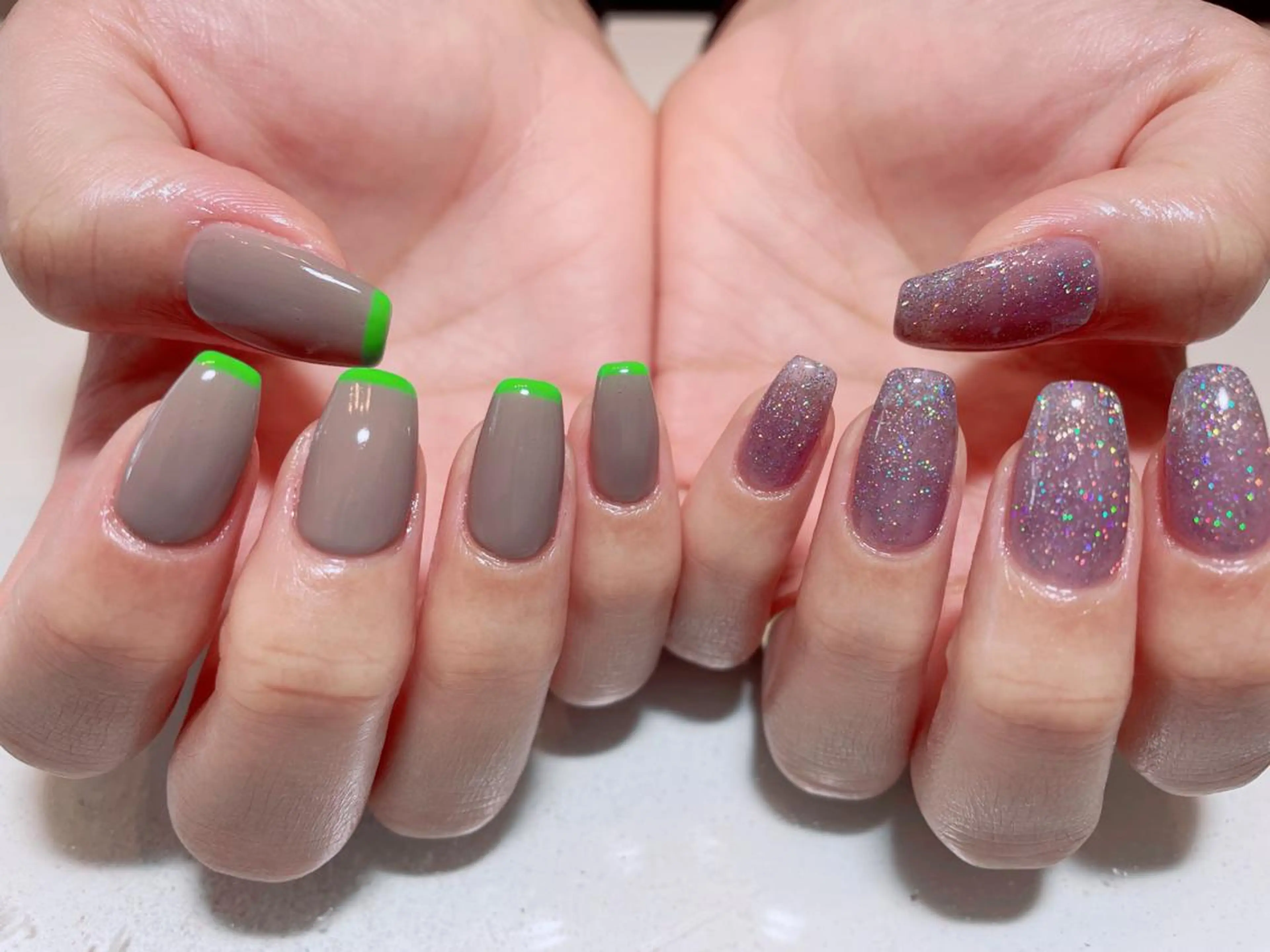 ネイル ジェルネイル マットネイル ミラーネイル ニュアンスネイル オフィスネイル ハンドネイル nail salon ラピスラズリのネイルデザイン