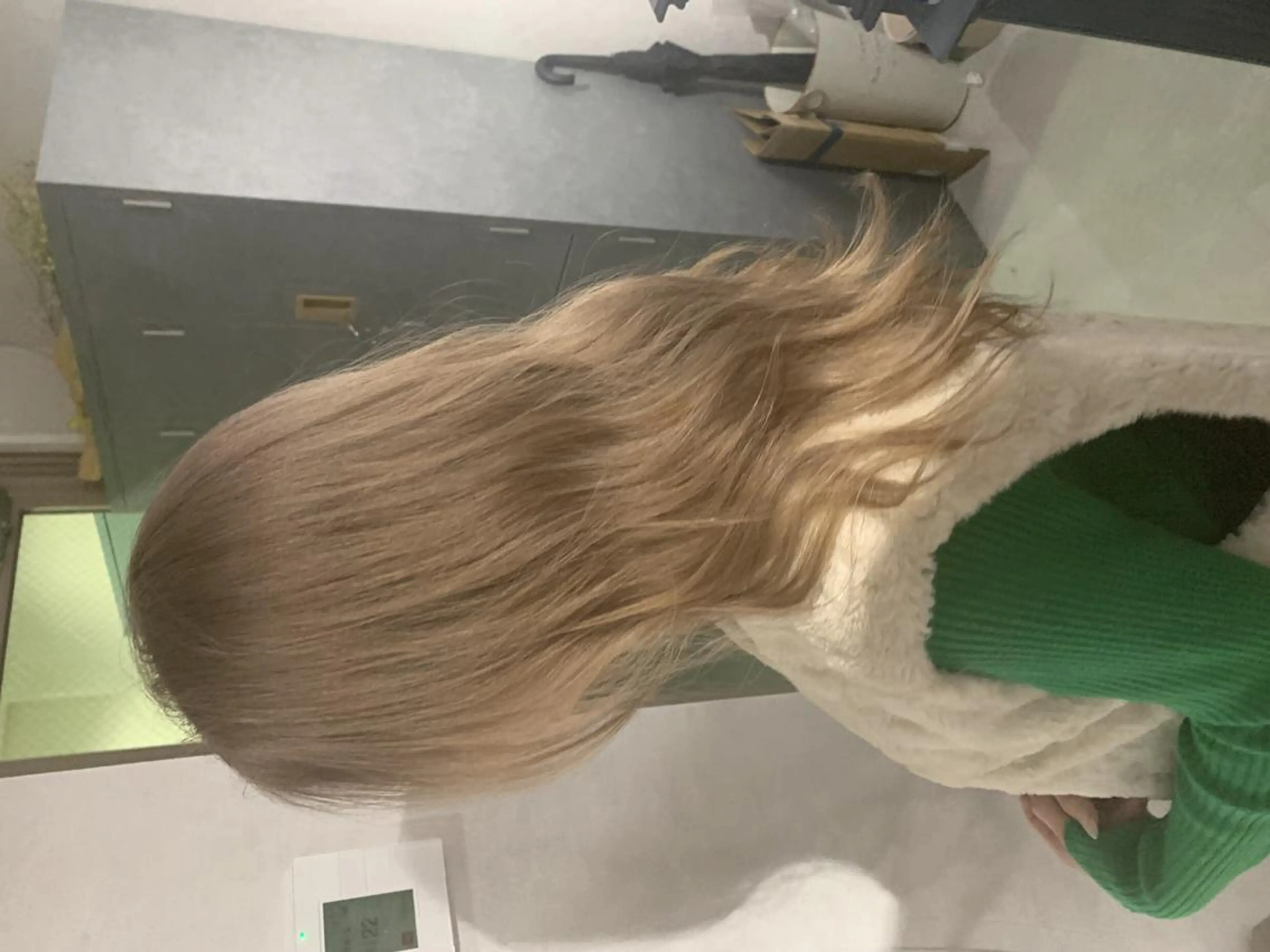 セミロング 癖撃退し隊サロンの人 名古屋 栄 矢場町のヘアスタイル