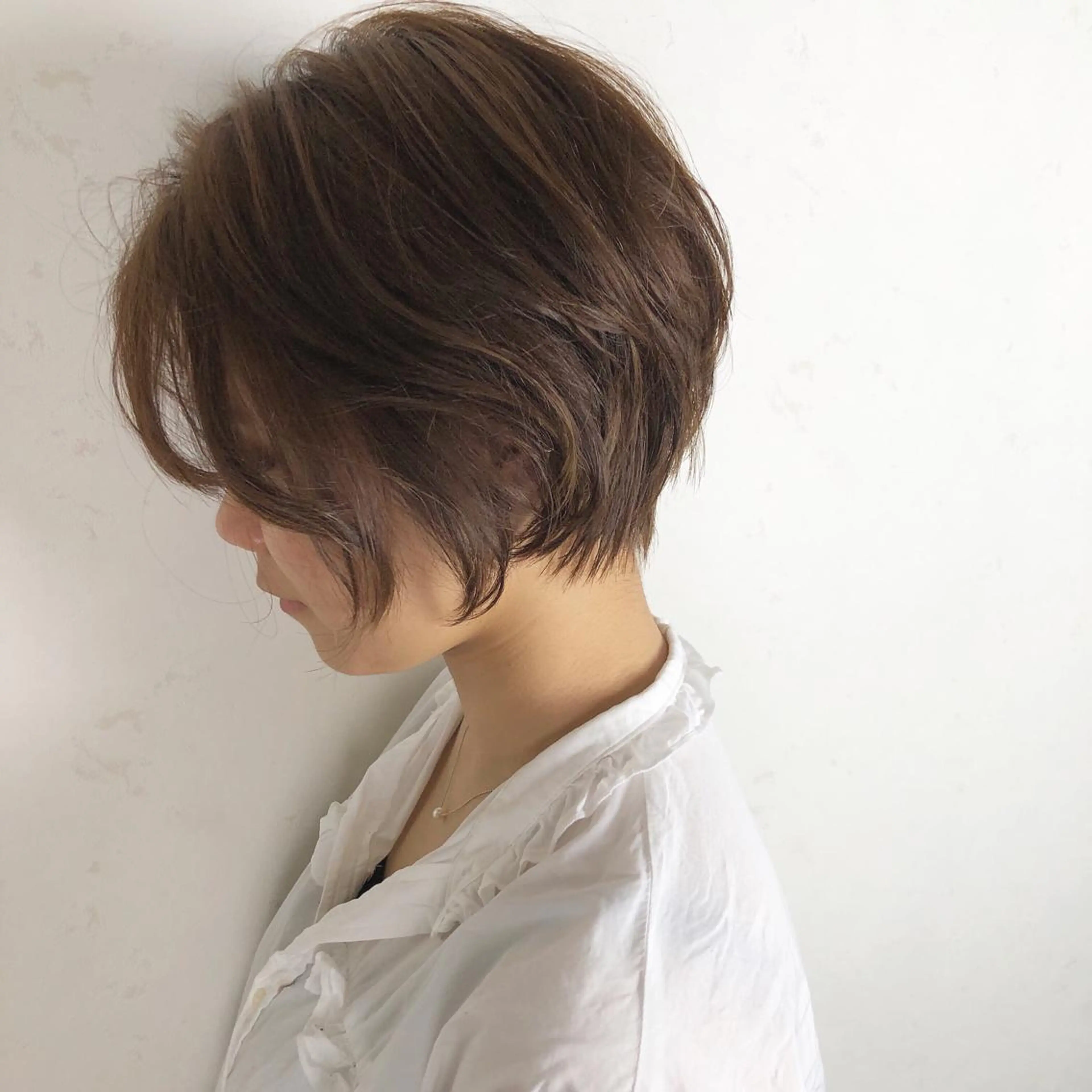 ショート 西川 仁のヘアスタイル