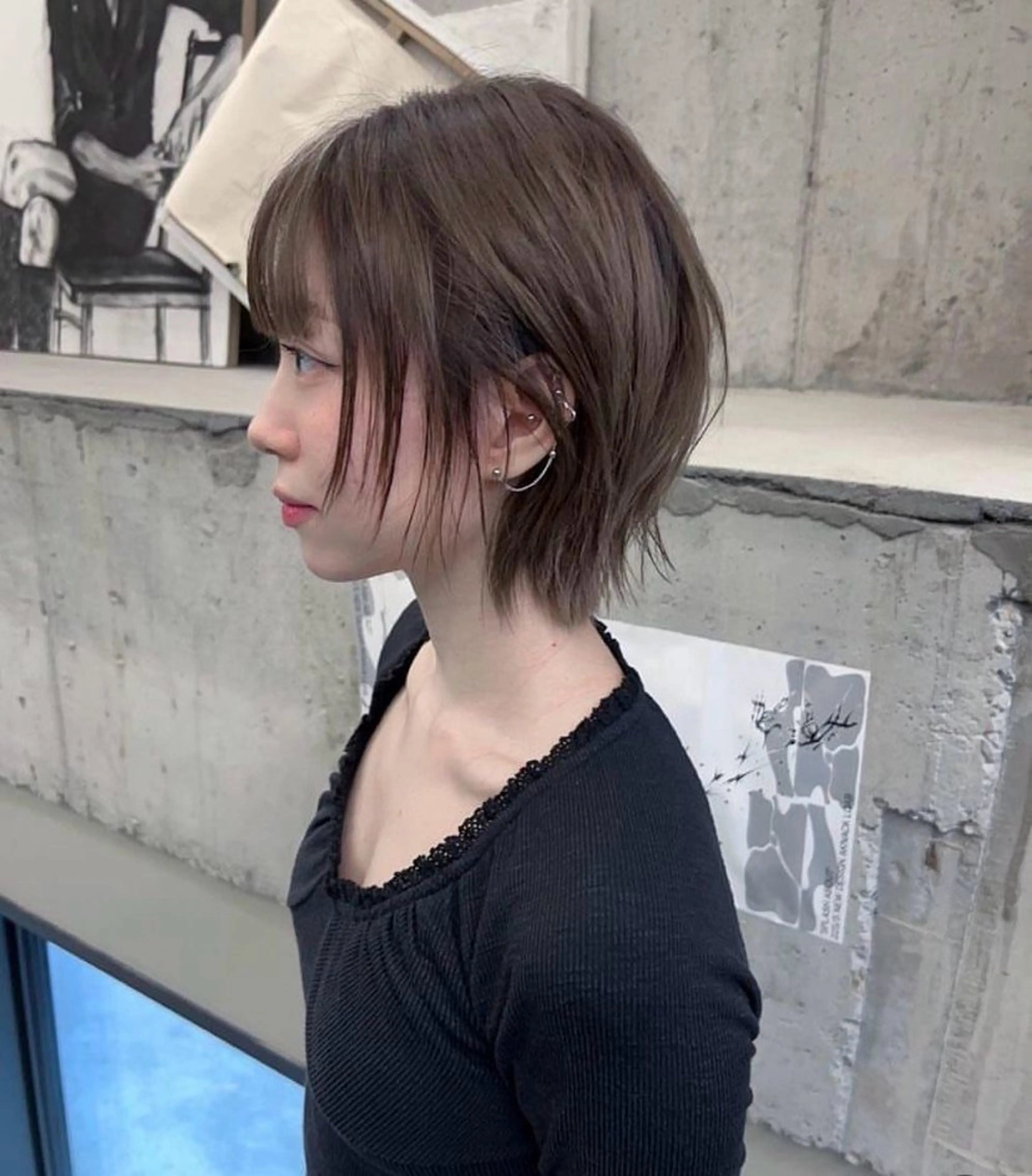 ショート ユズキ/ 透明感カラーのヘアスタイル