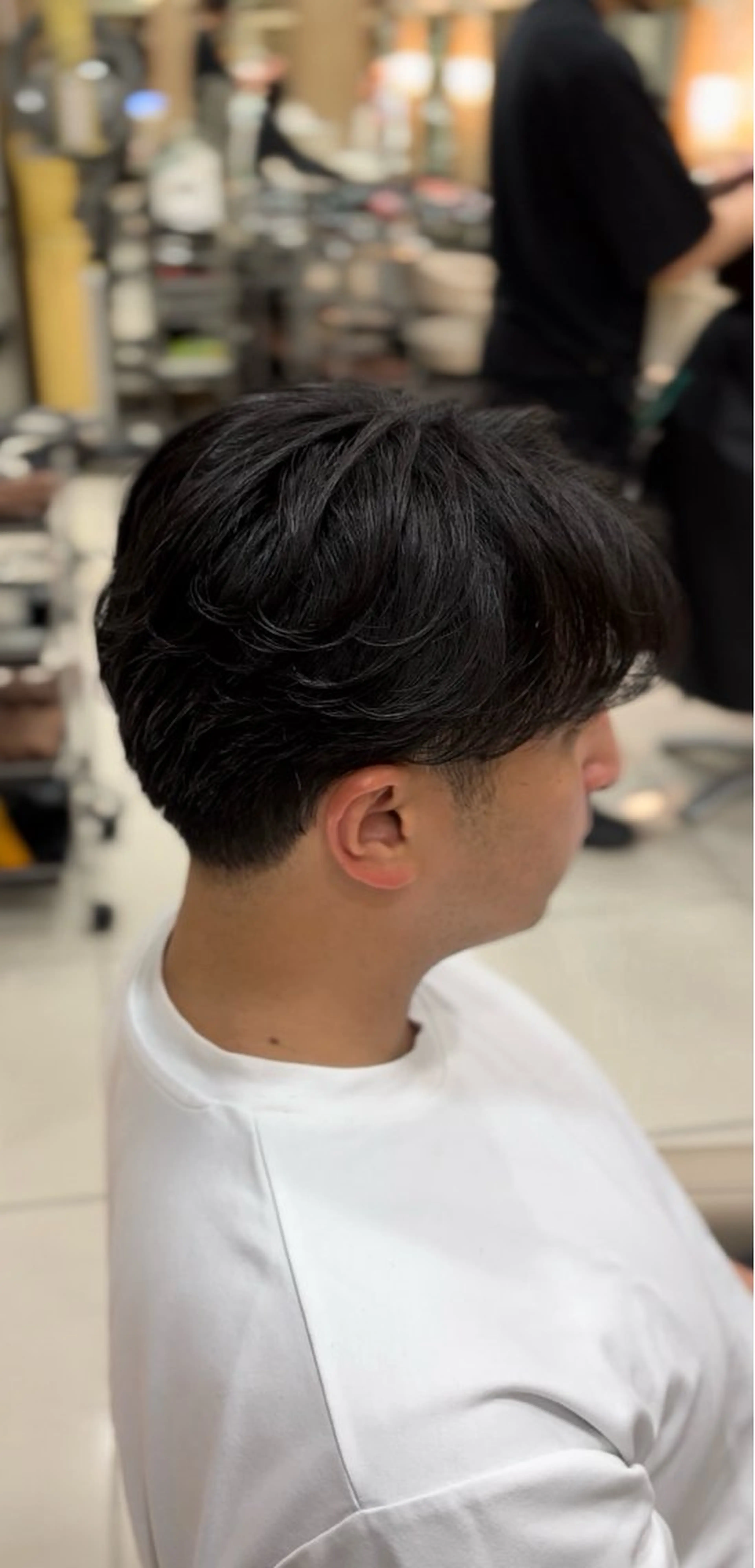 メンズ センターパート カット ☀️原口 陽太☀️のヘアスタイル