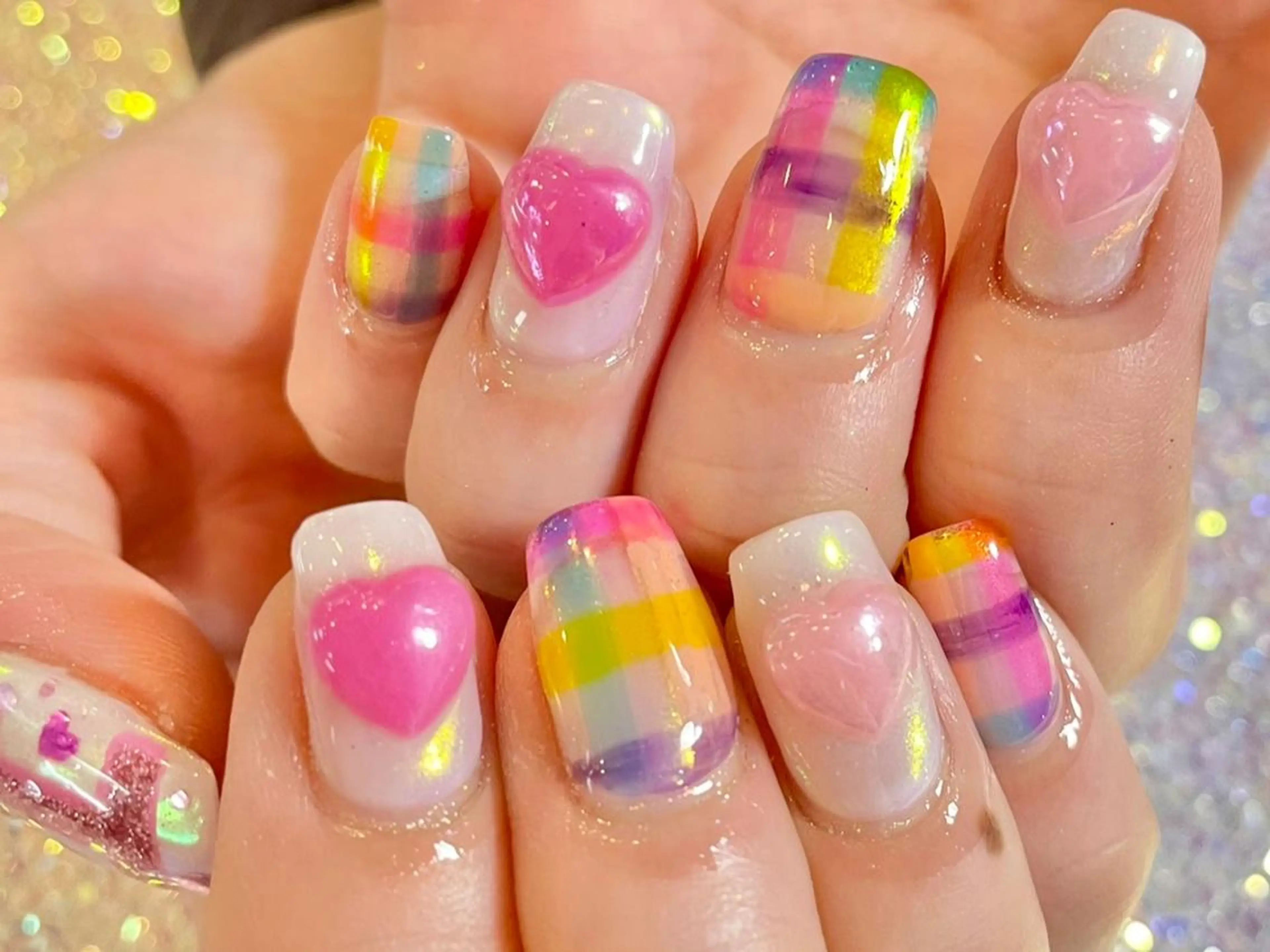 ネイル アートネイル 🤍POP可愛い🧸 Menailのネイルデザイン