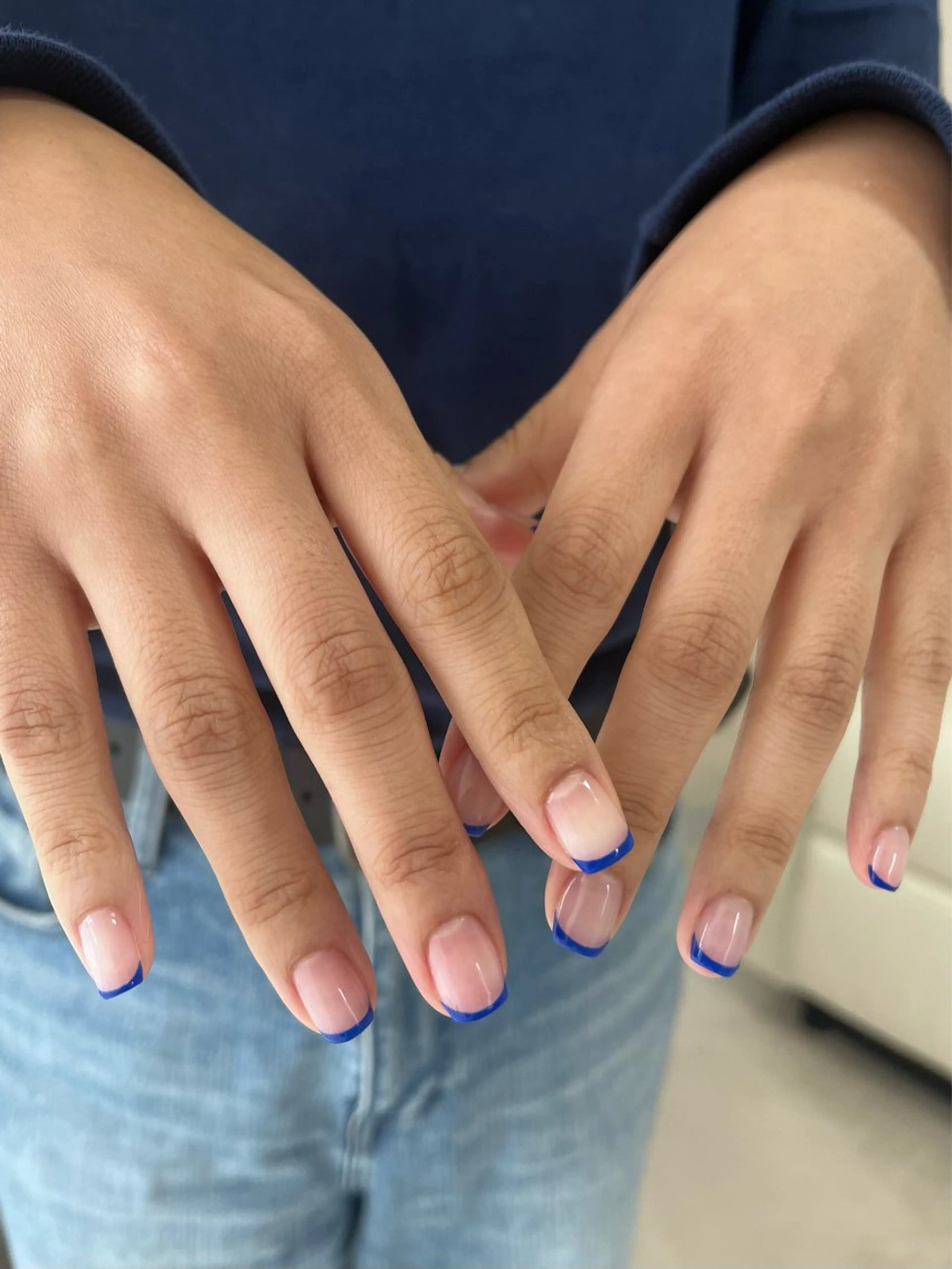 【11月限定】フレンチネイル🍊オフありの写真