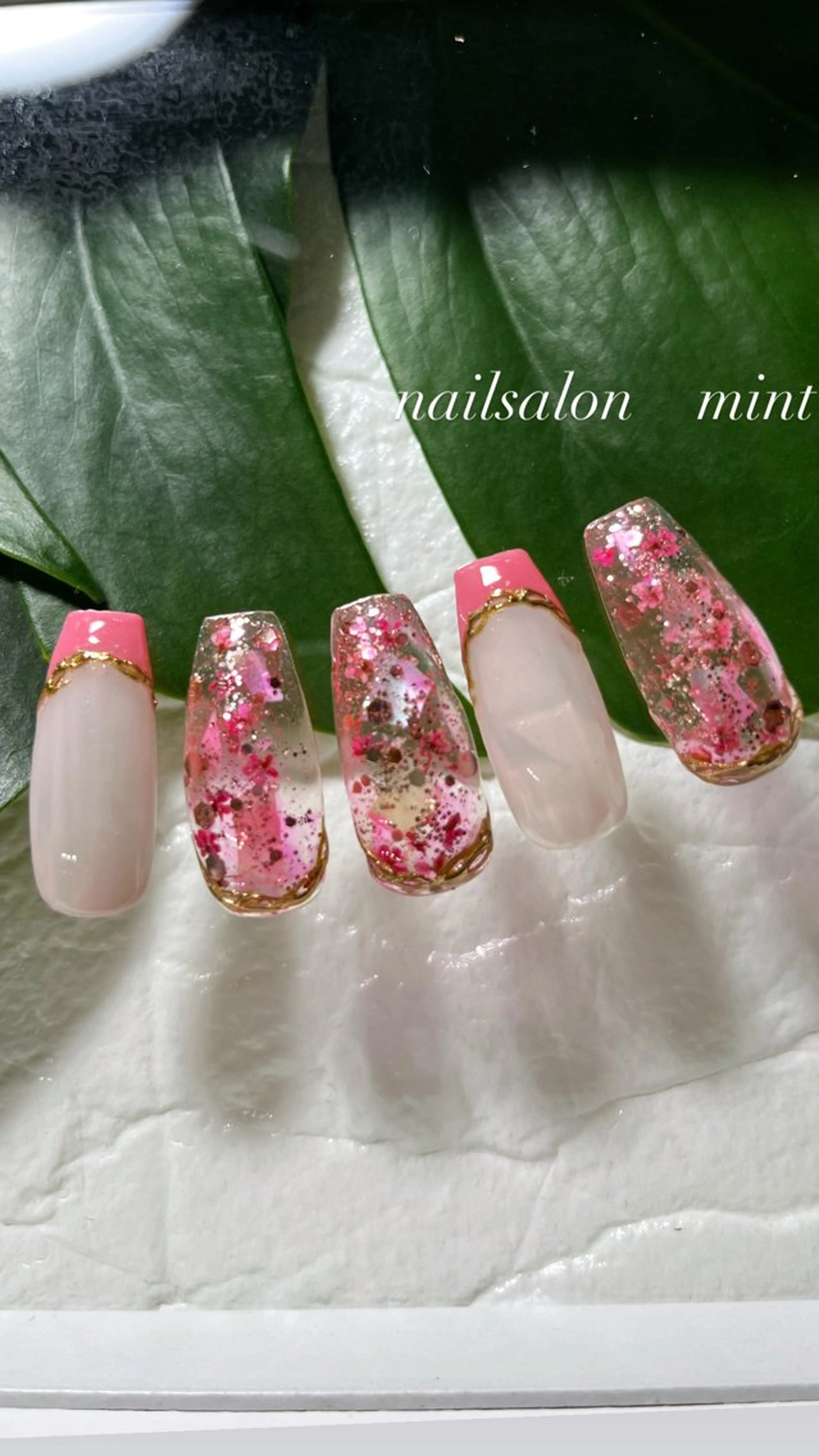 ネイル ハンドネイル nailsalon mintのネイルデザイン
