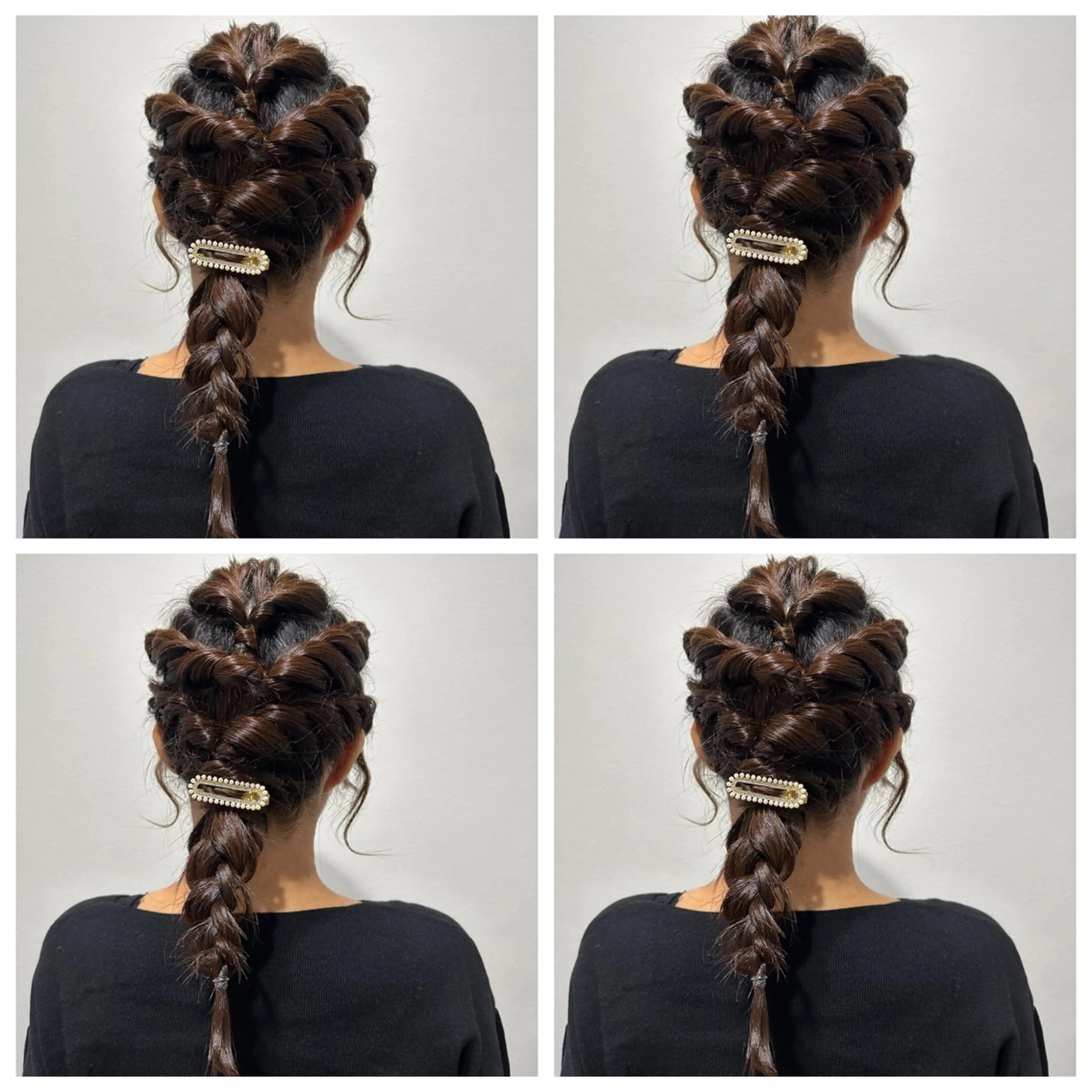 セミロング ヘアアレンジ ヘアセット 🎀推し活ヘアー🎀 Yuuna🐰💖のヘアスタイル