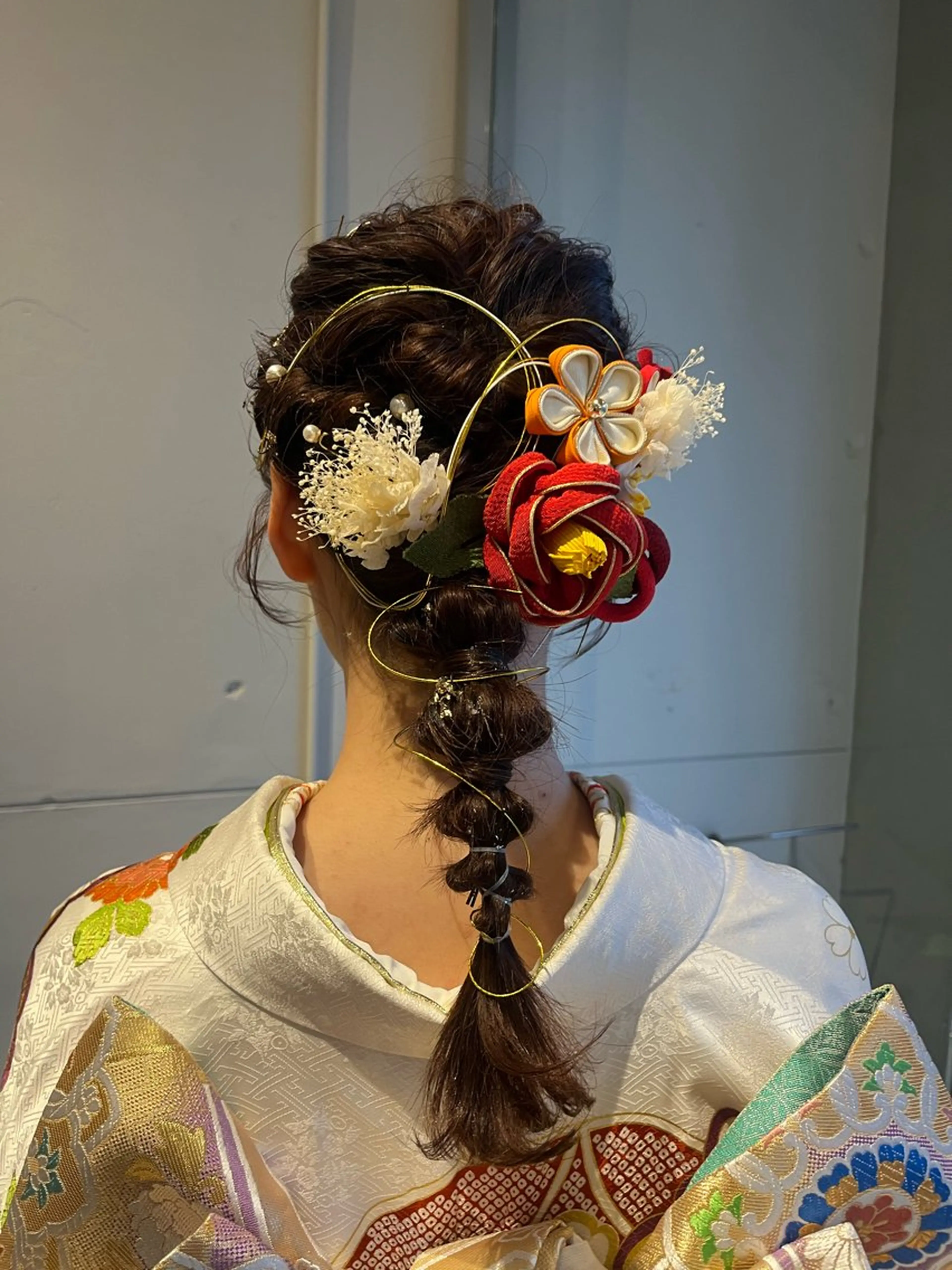 ヘアアレンジ 藤井 美歩/赤髪のヘアスタイル