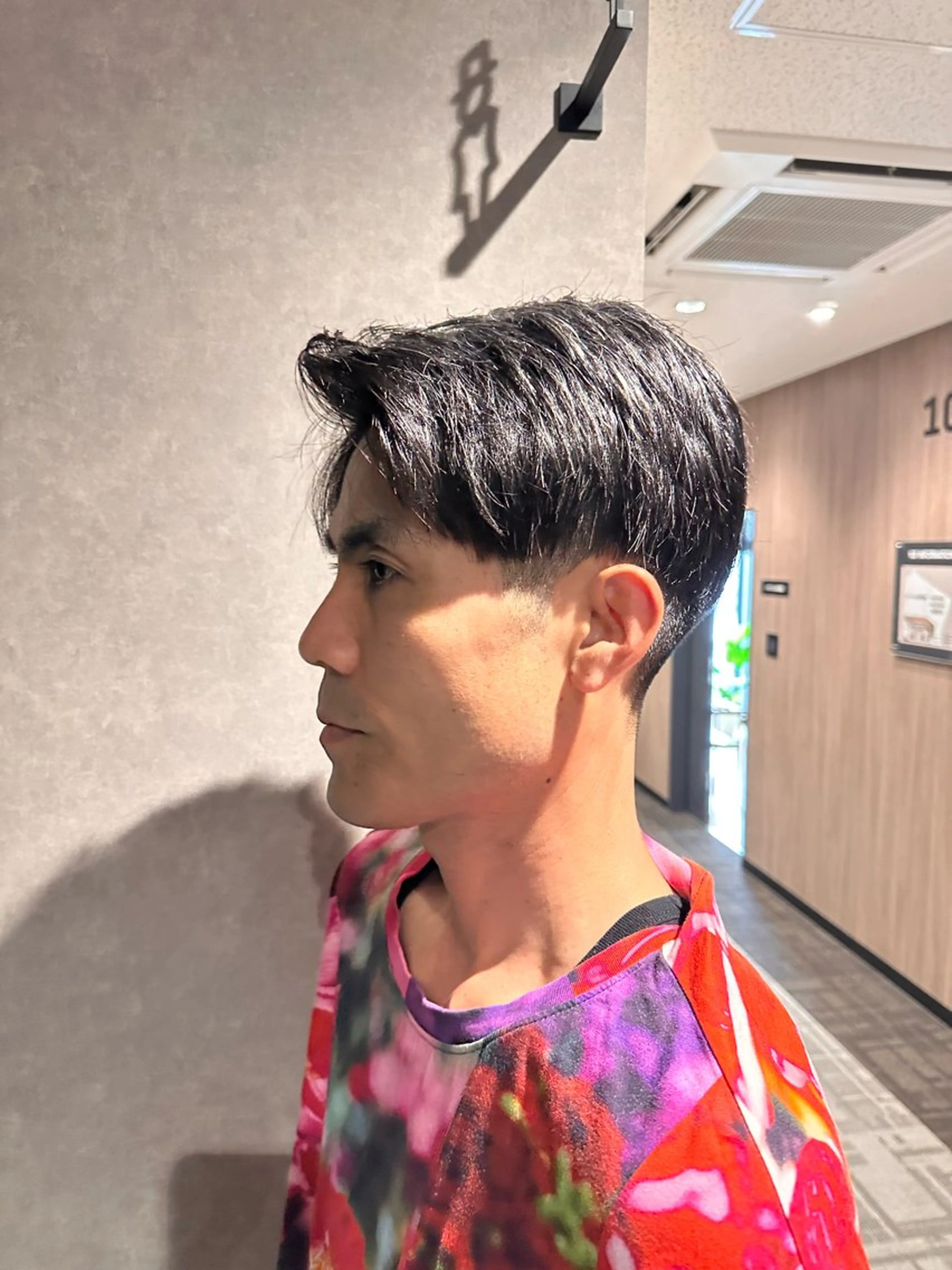 ショート メンズ 田中 瑠星のヘアスタイル