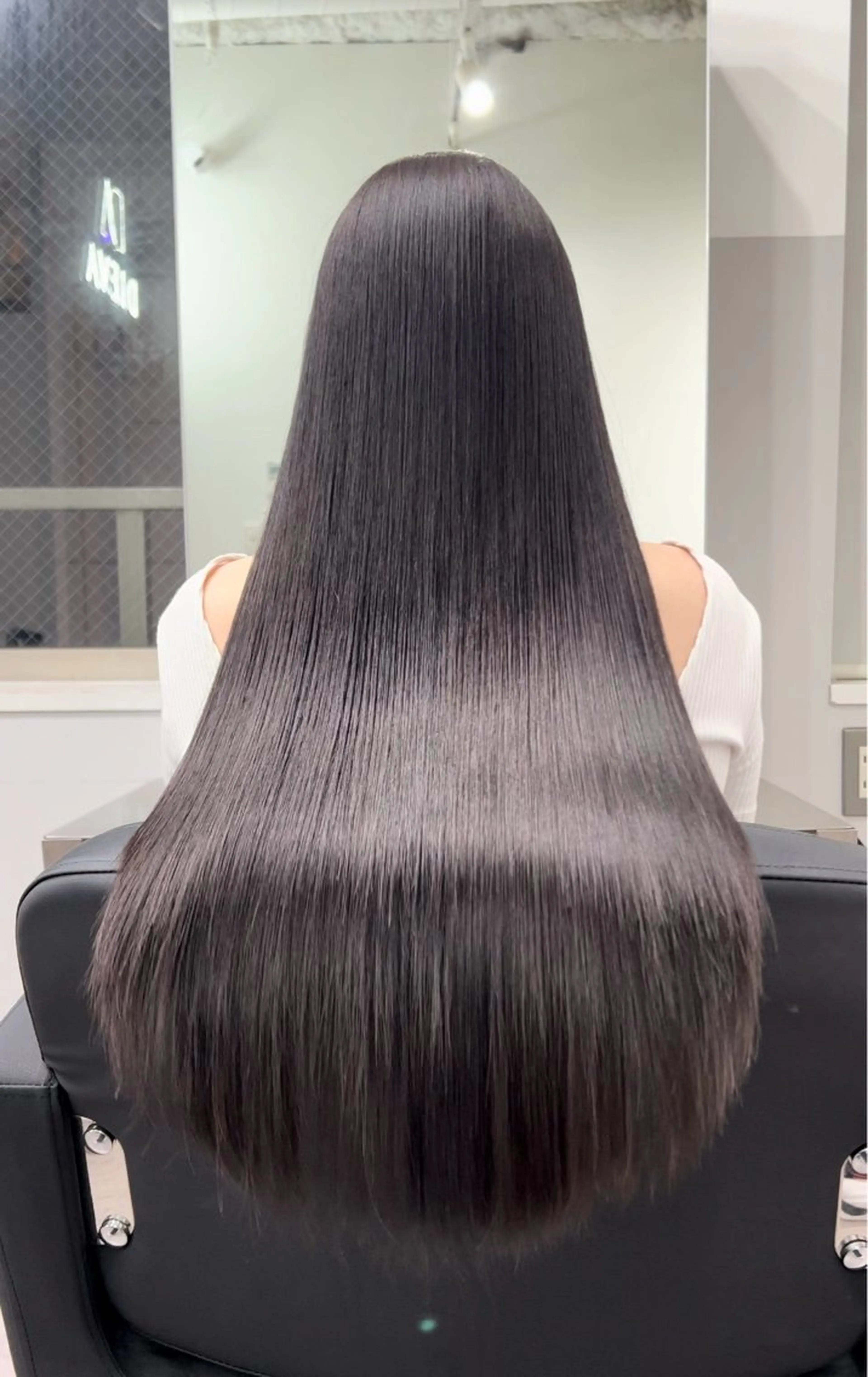 ロング カット 縮毛矯正 トリートメント 🫧髪質改善 講師🫧🍎幹細胞のヘアスタイル