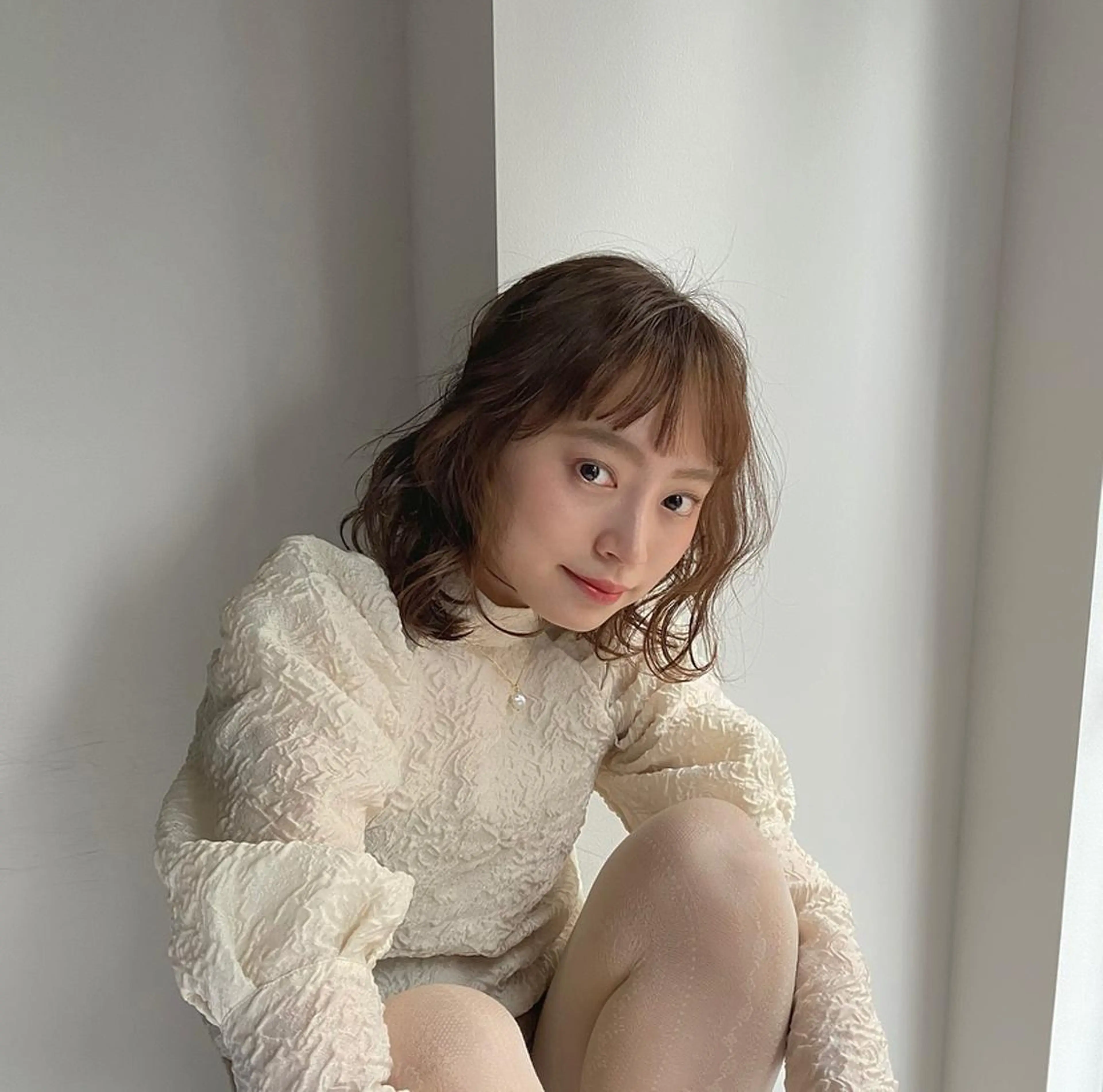 ミディアム GO TODAY SHAiRE SALON 原宿Stella店所属・𓍯柔らかhair 𓍯 yukinoのヘアスタイル