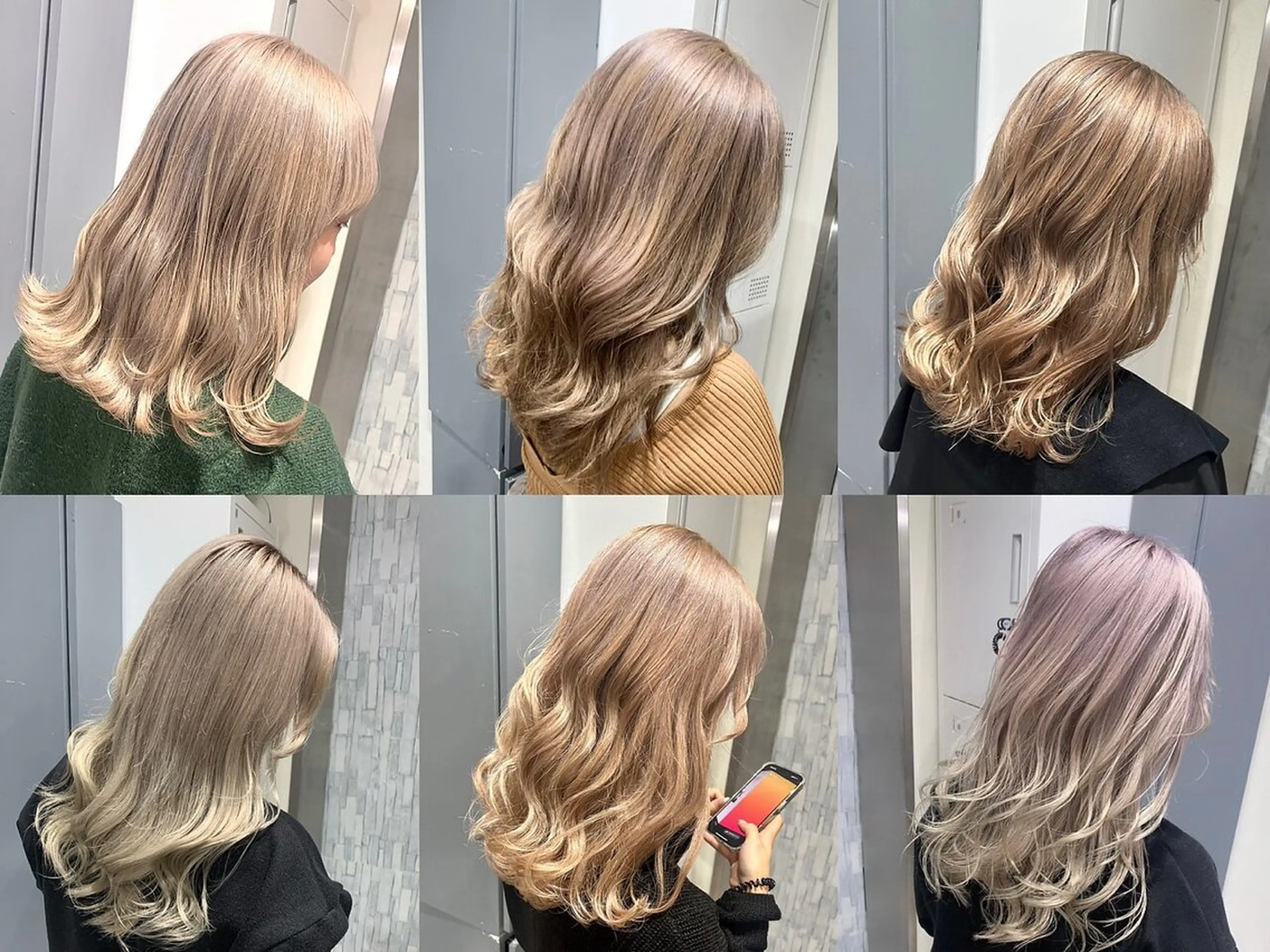 ロング 池袋/ダブルカラー GLADGE🩵のヘアスタイル