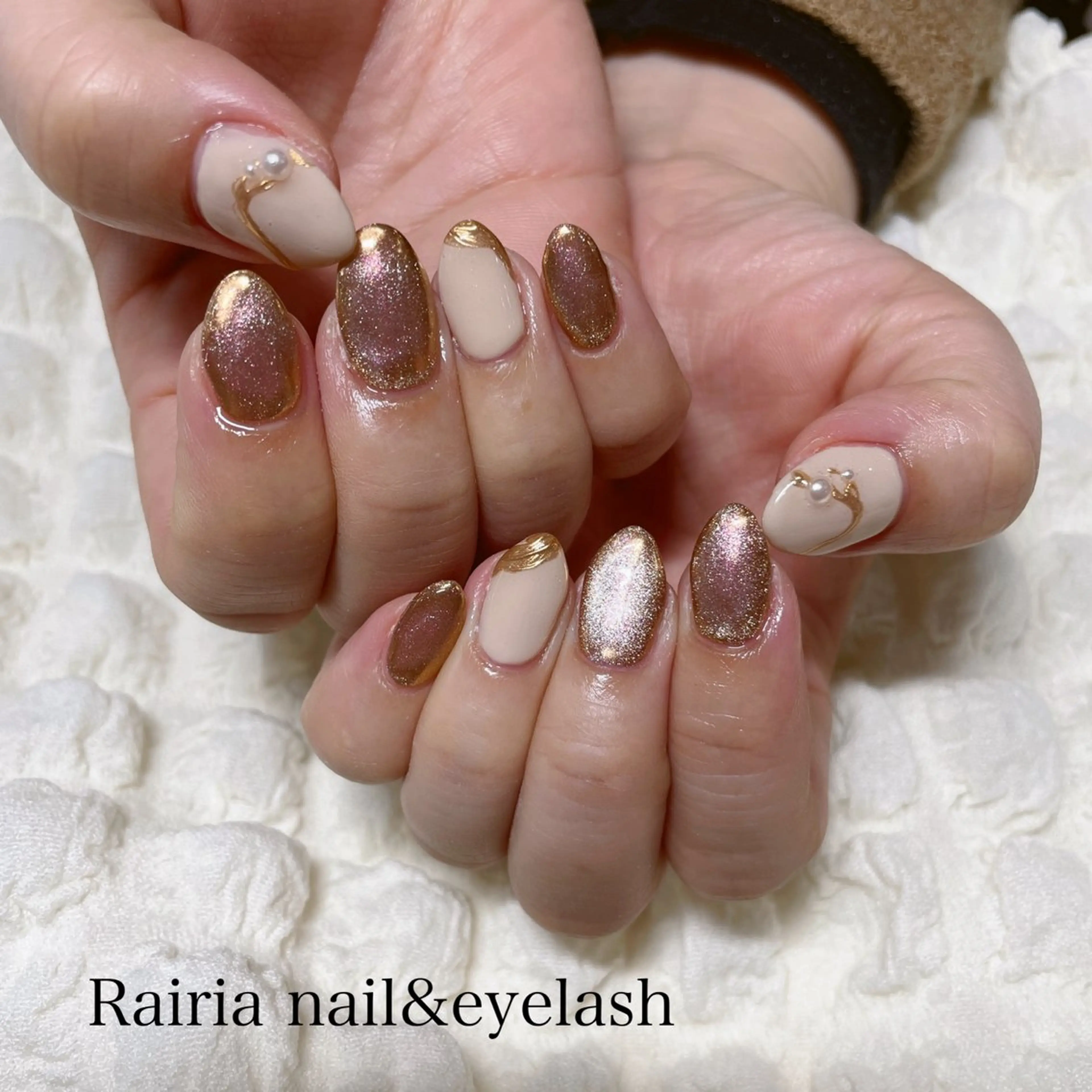 ネイル 持ち込み ハンドネイル Rairia nail&eyelash小岩店所属・Rairianail 小岩店のネイルデザイン