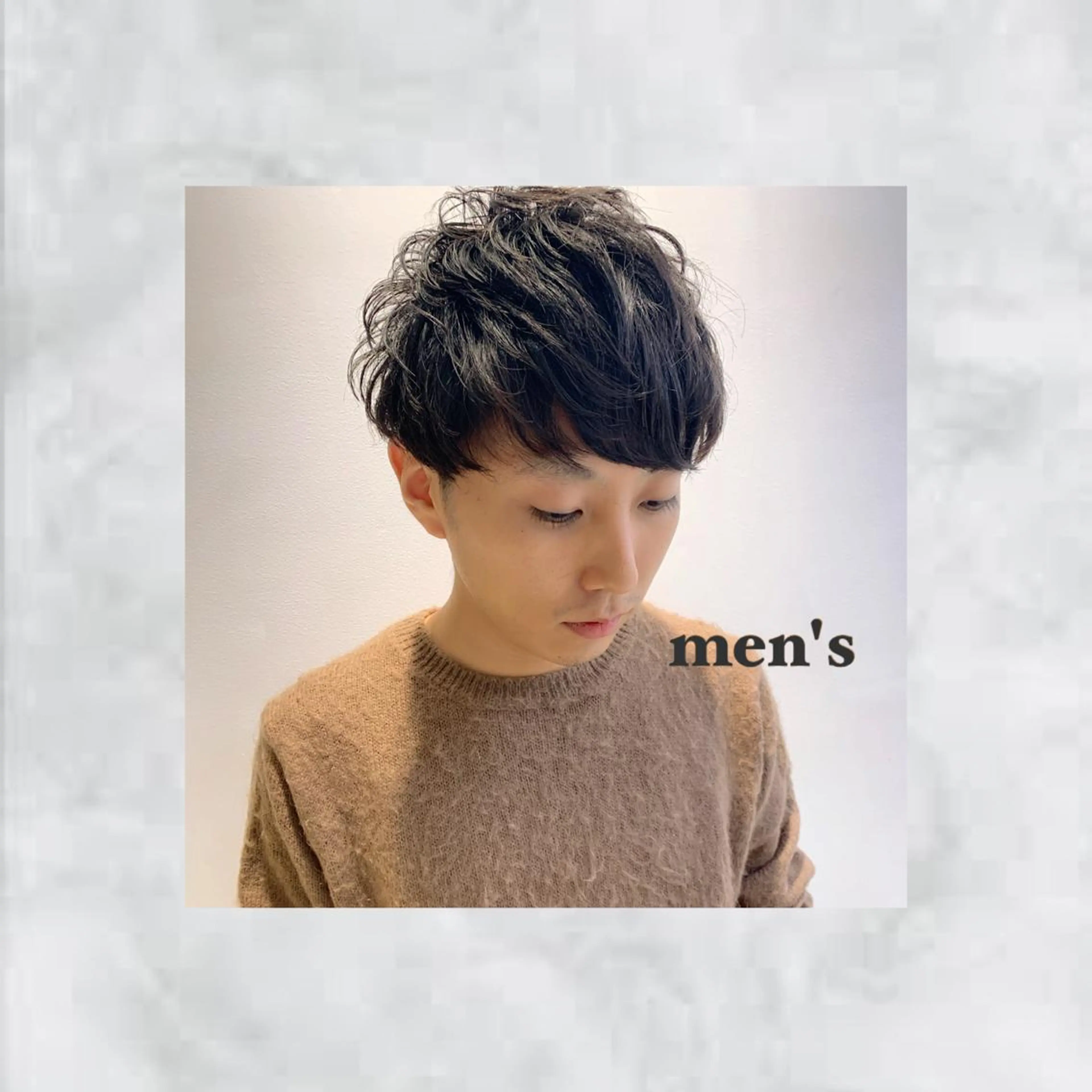 パーマ メンズ メンズパーマ apish 夏琳のヘアスタイル