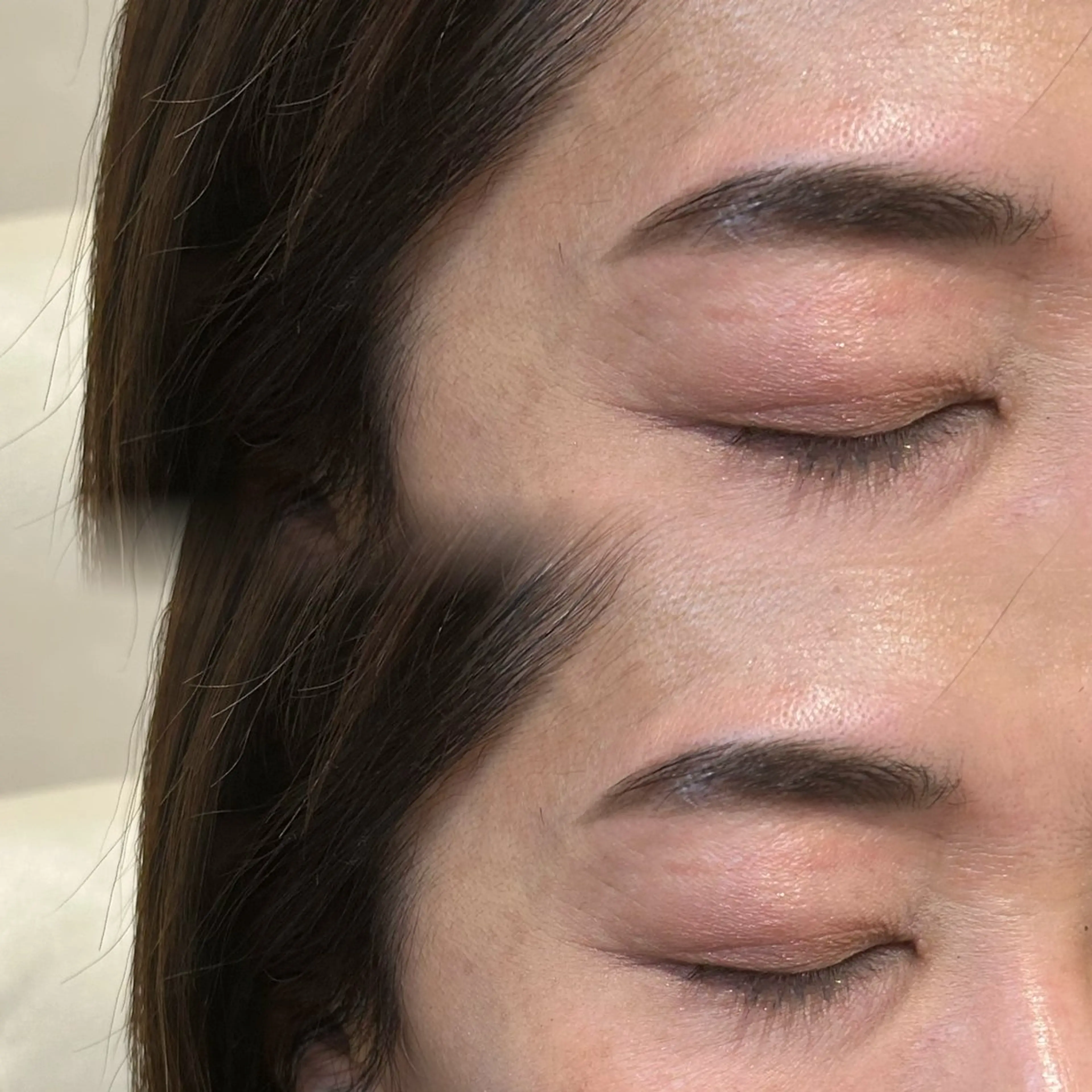 アイブロウ 山田 侑奈のヘアスタイル