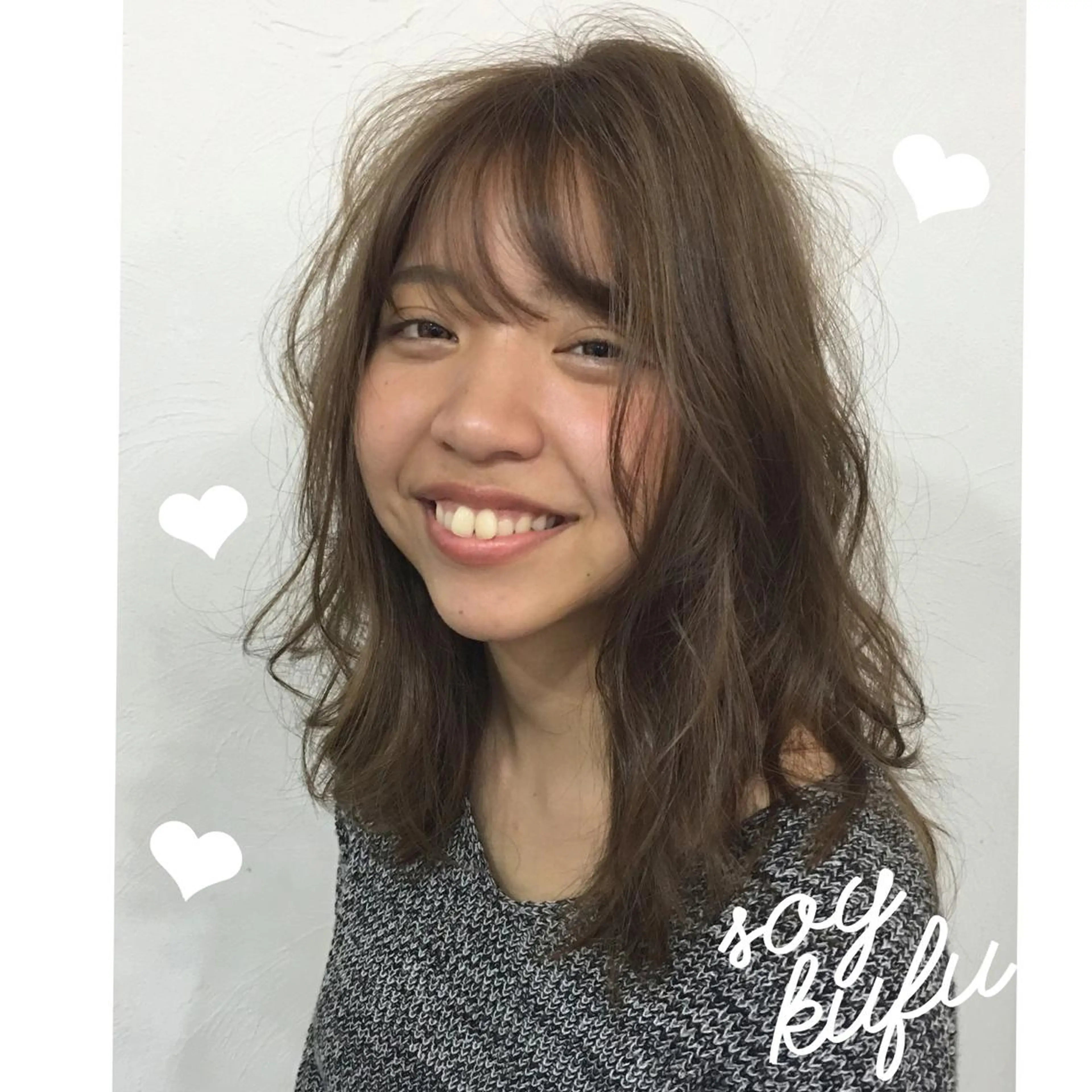 ミディアム 【今だけブリーチ 限定価格💕】すみのヘアスタイル