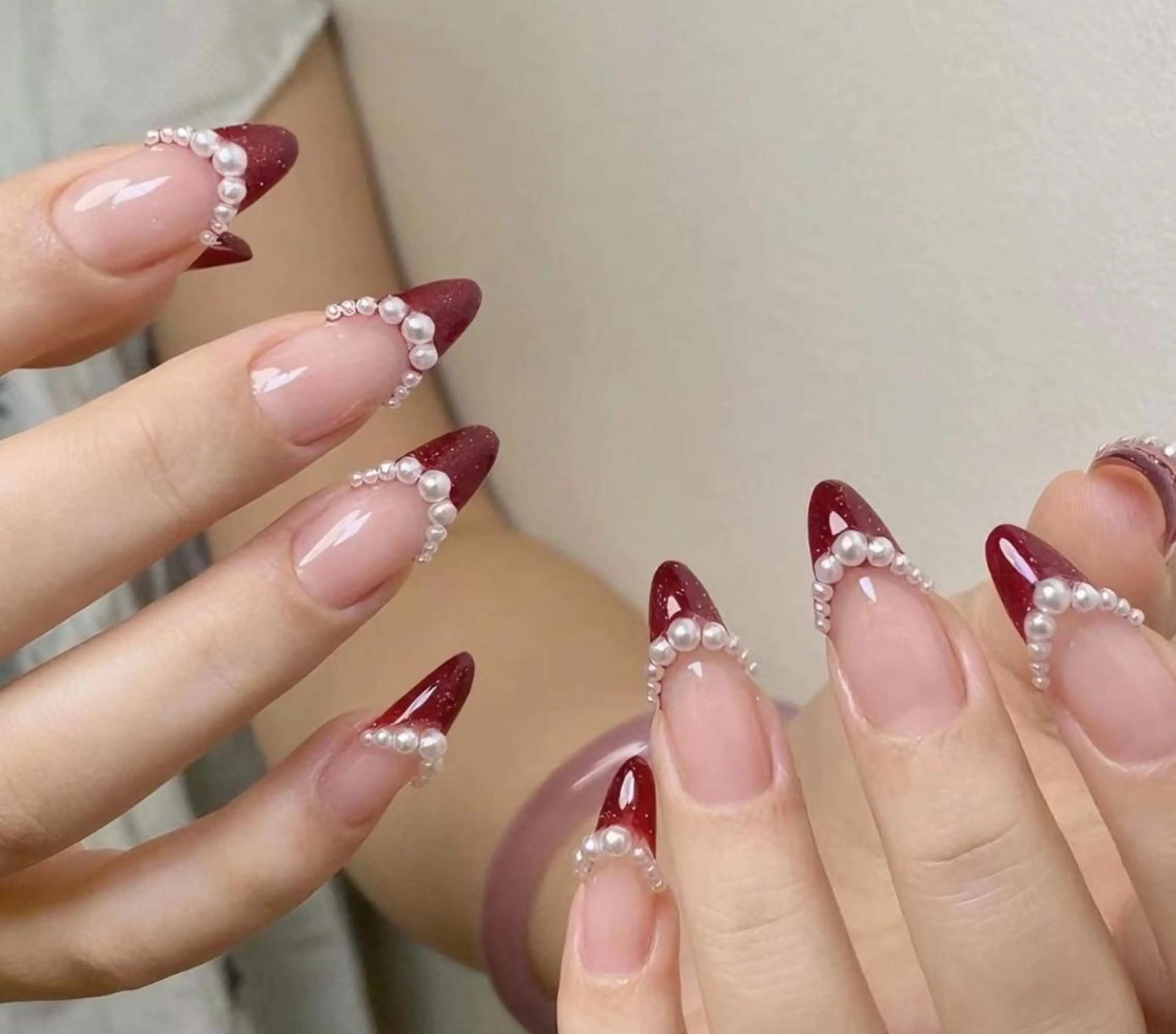 ネイル ハンドネイル ハンドケア 🍑 momo_nailのネイルデザイン