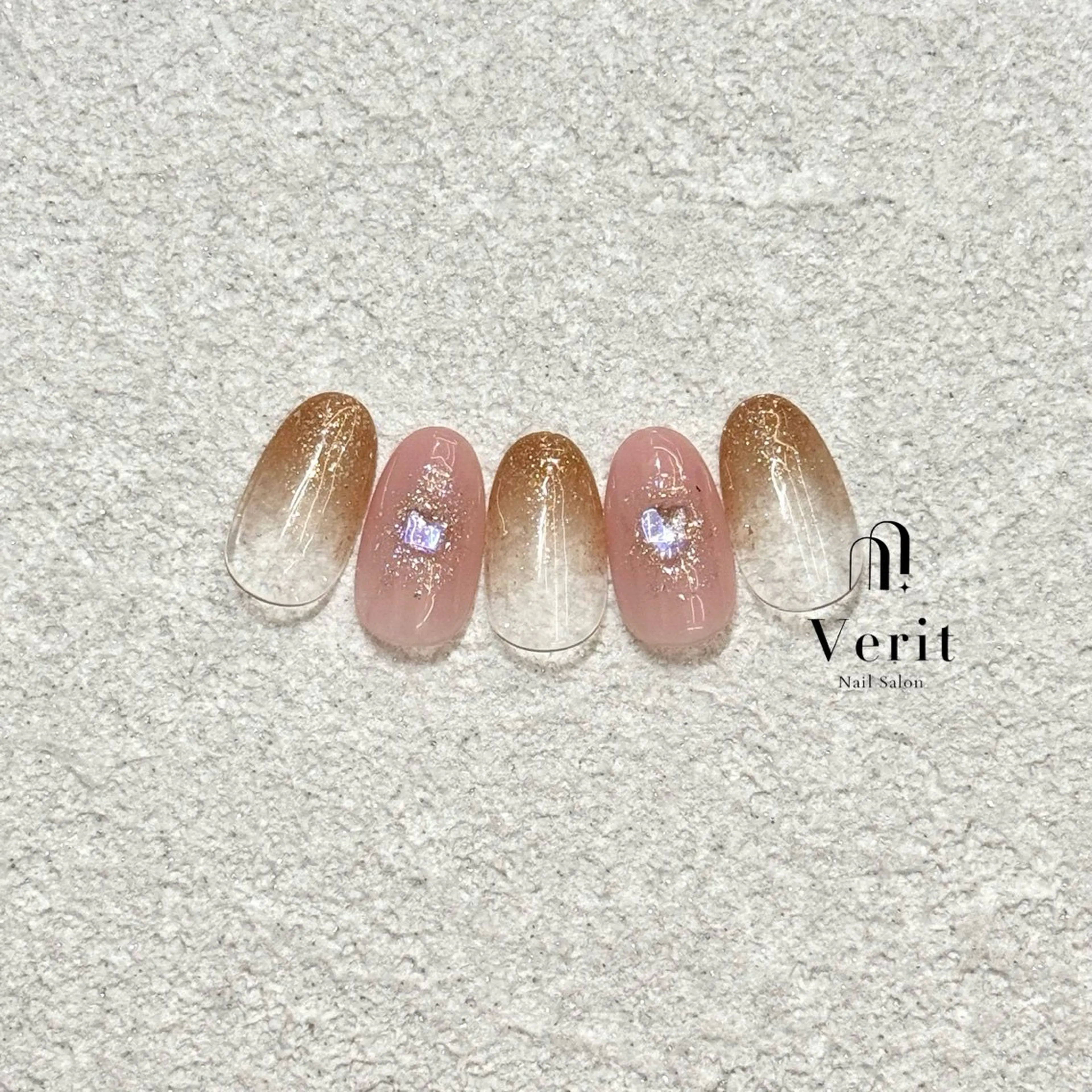 ネイル アートネイル シンプルネイル Kurumi (Verit大森店)のネイルデザイン