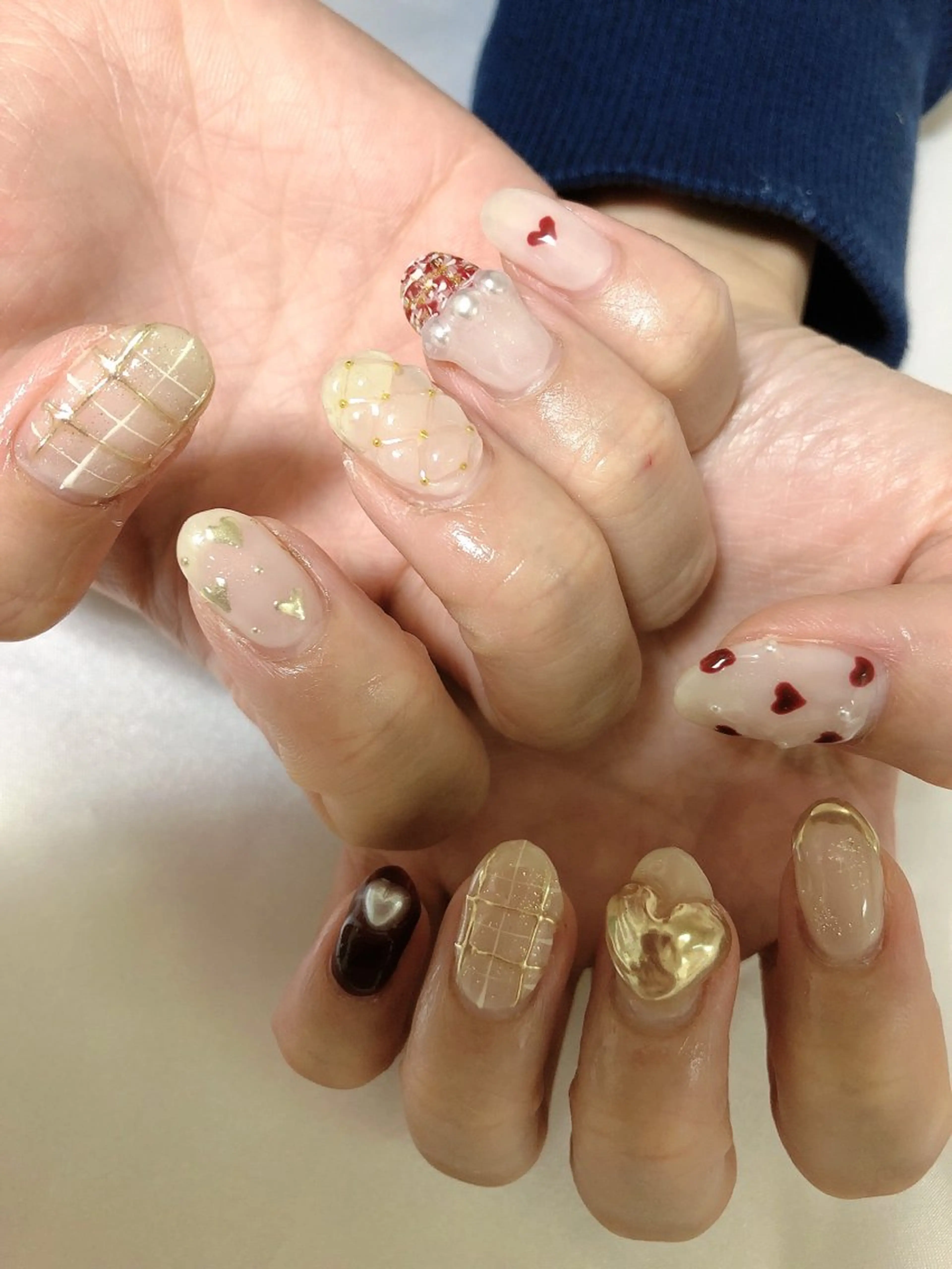 ネイル ハンドネイル ハンドケア MIMINENE NAILのネイルデザイン
