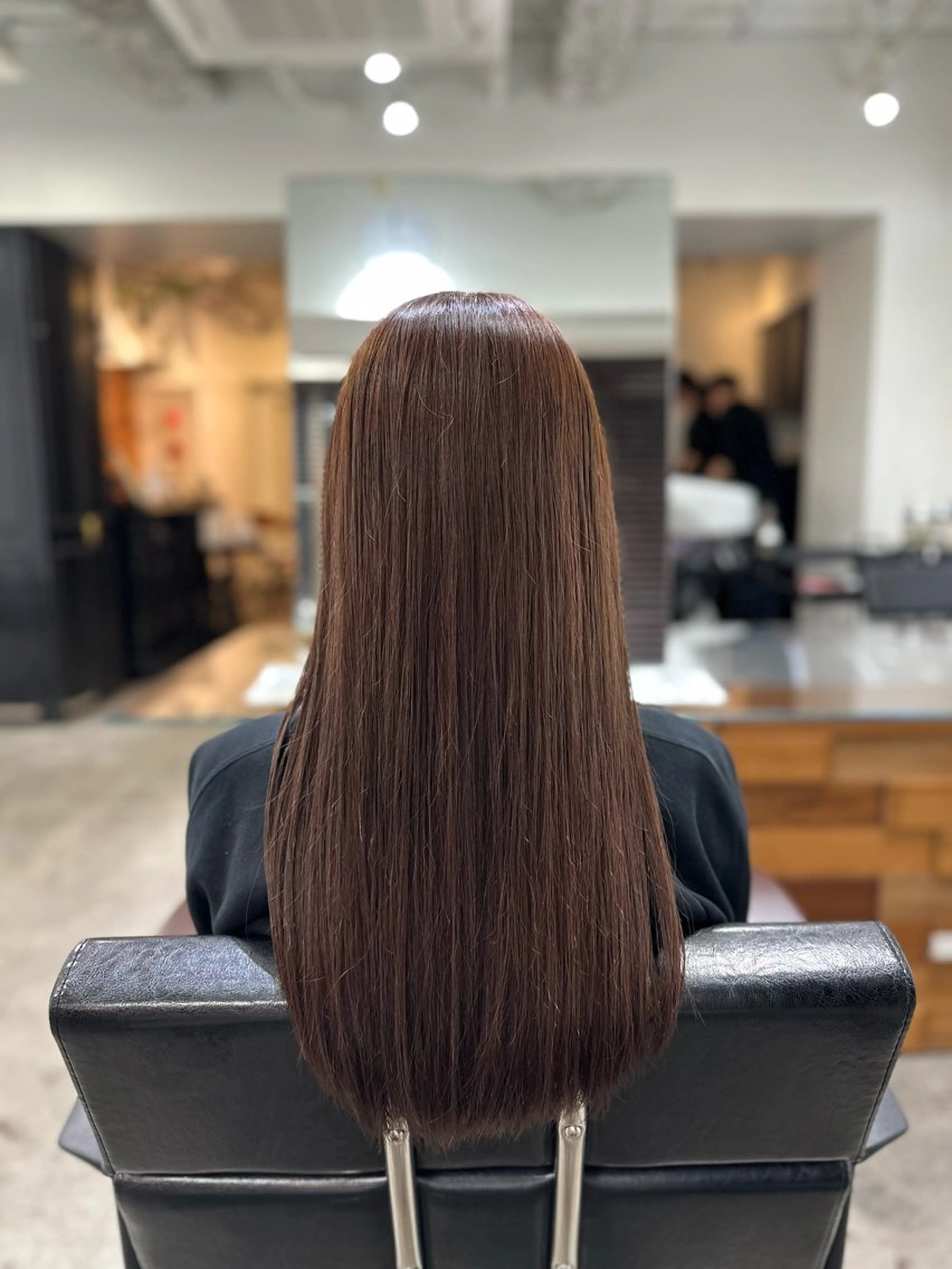 ロング カラー ボブ/レイヤー/透明 感カラー/dai🌿のヘアスタイル