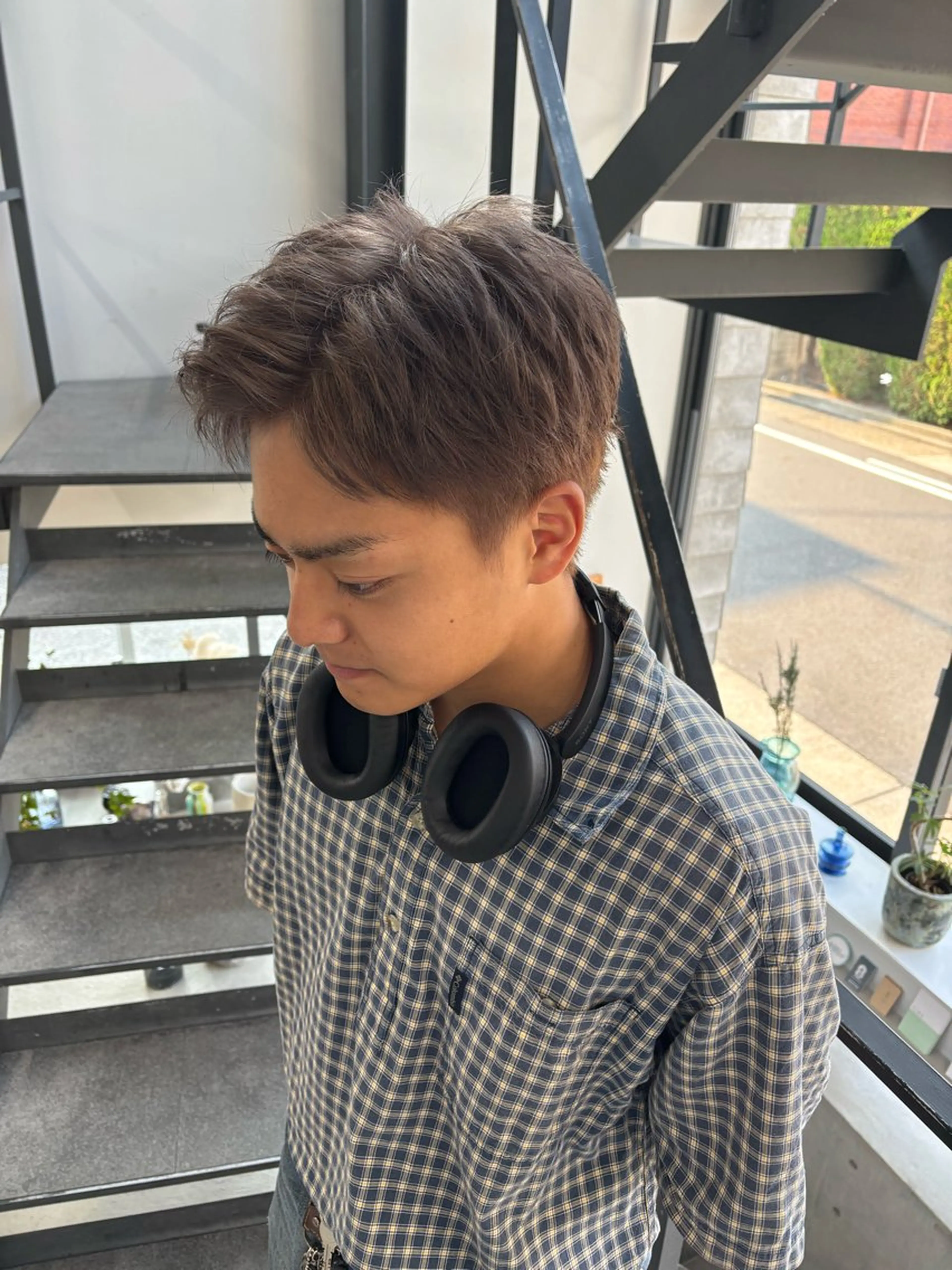 ブリーチリタッチ＋カラーの写真