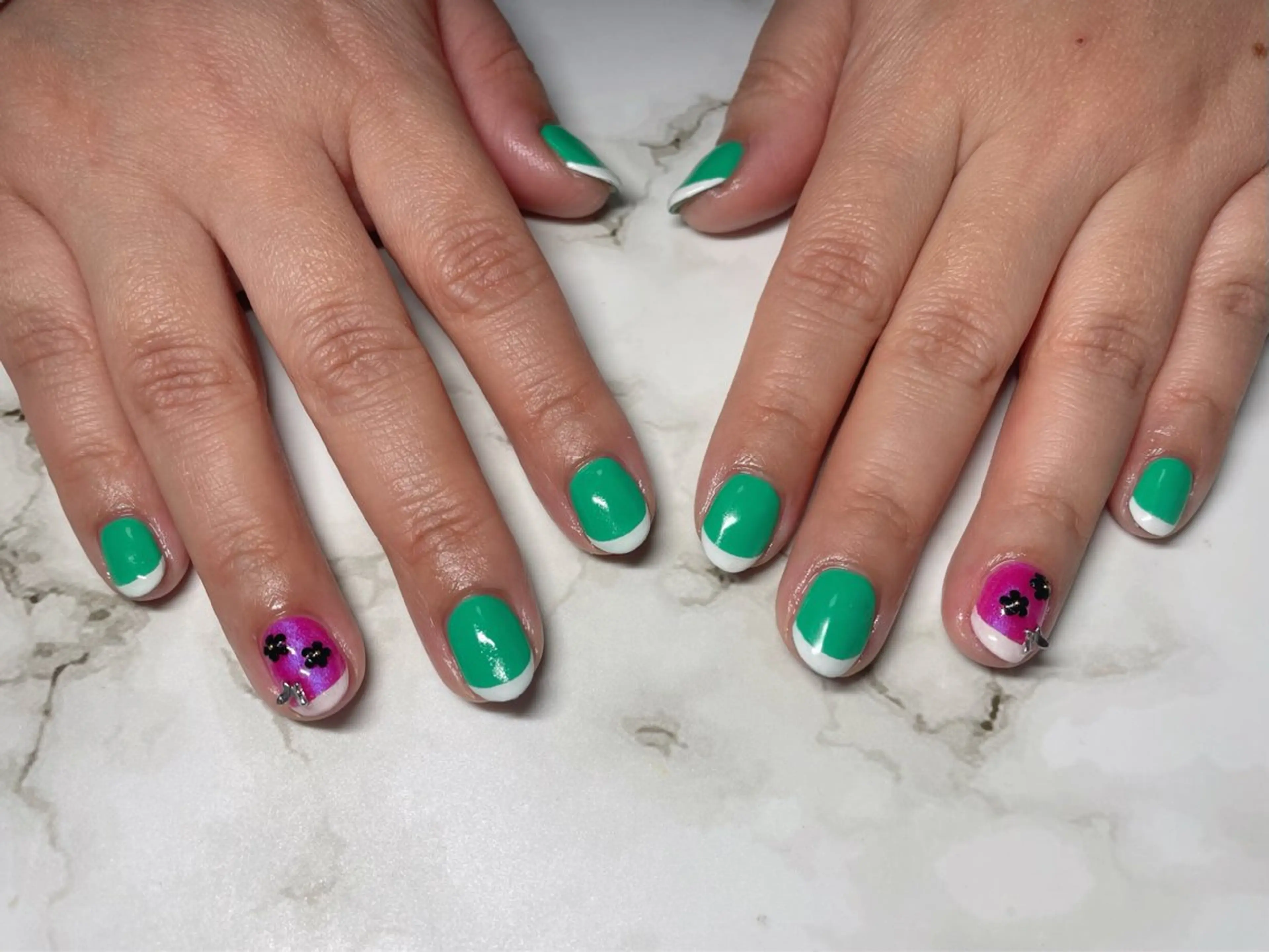 ネイル 持ち込み nail salon＊シェリコ＊所属・nail salon シェリコのネイルデザイン