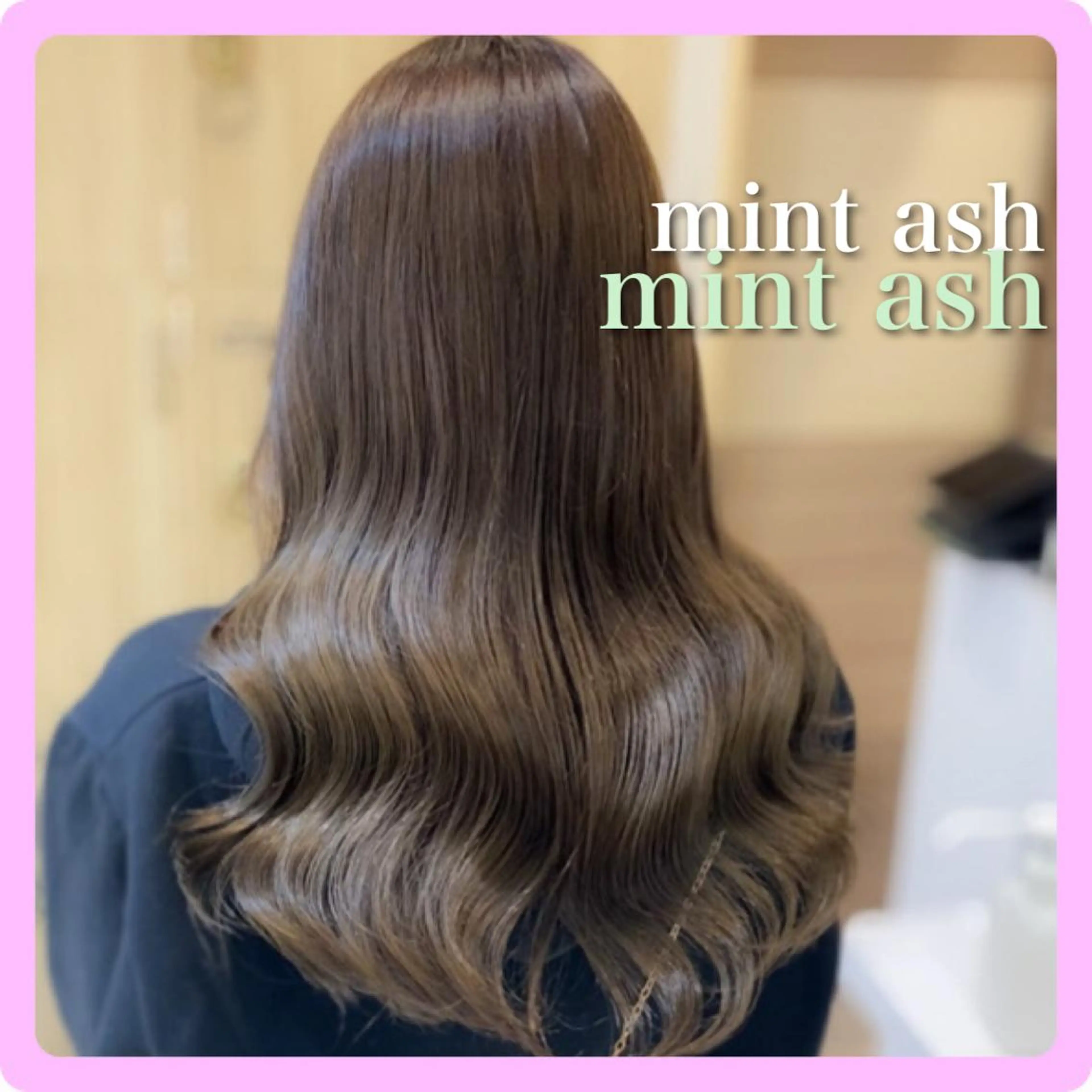 ロング カラー ブリーチ イルミナカラー 韓国ヘア🤍 NATSUNEのヘアスタイル