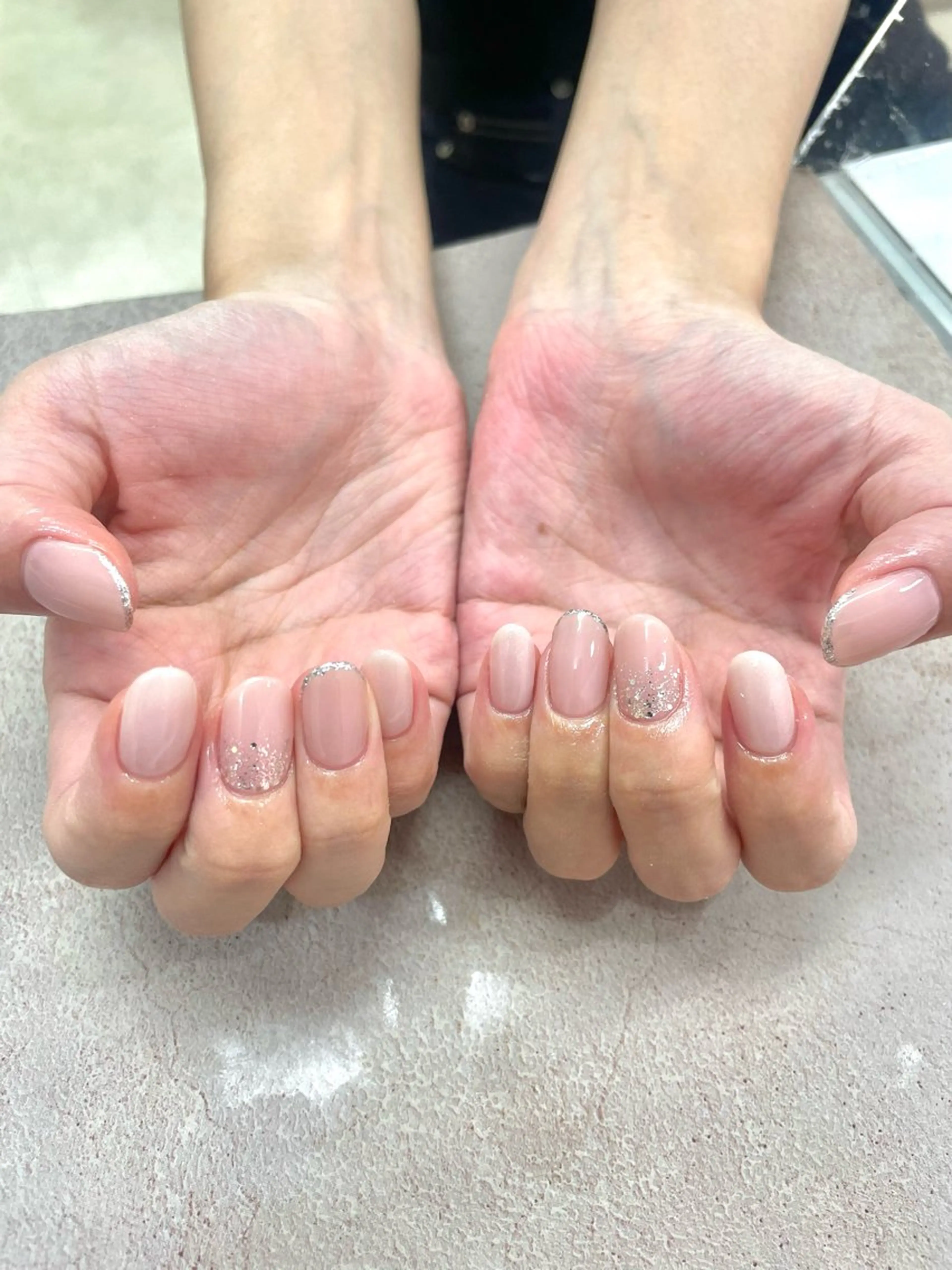 ネイル オフィスネイル シンプルネイル ピュアネイル& オンディーヌのネイルデザイン