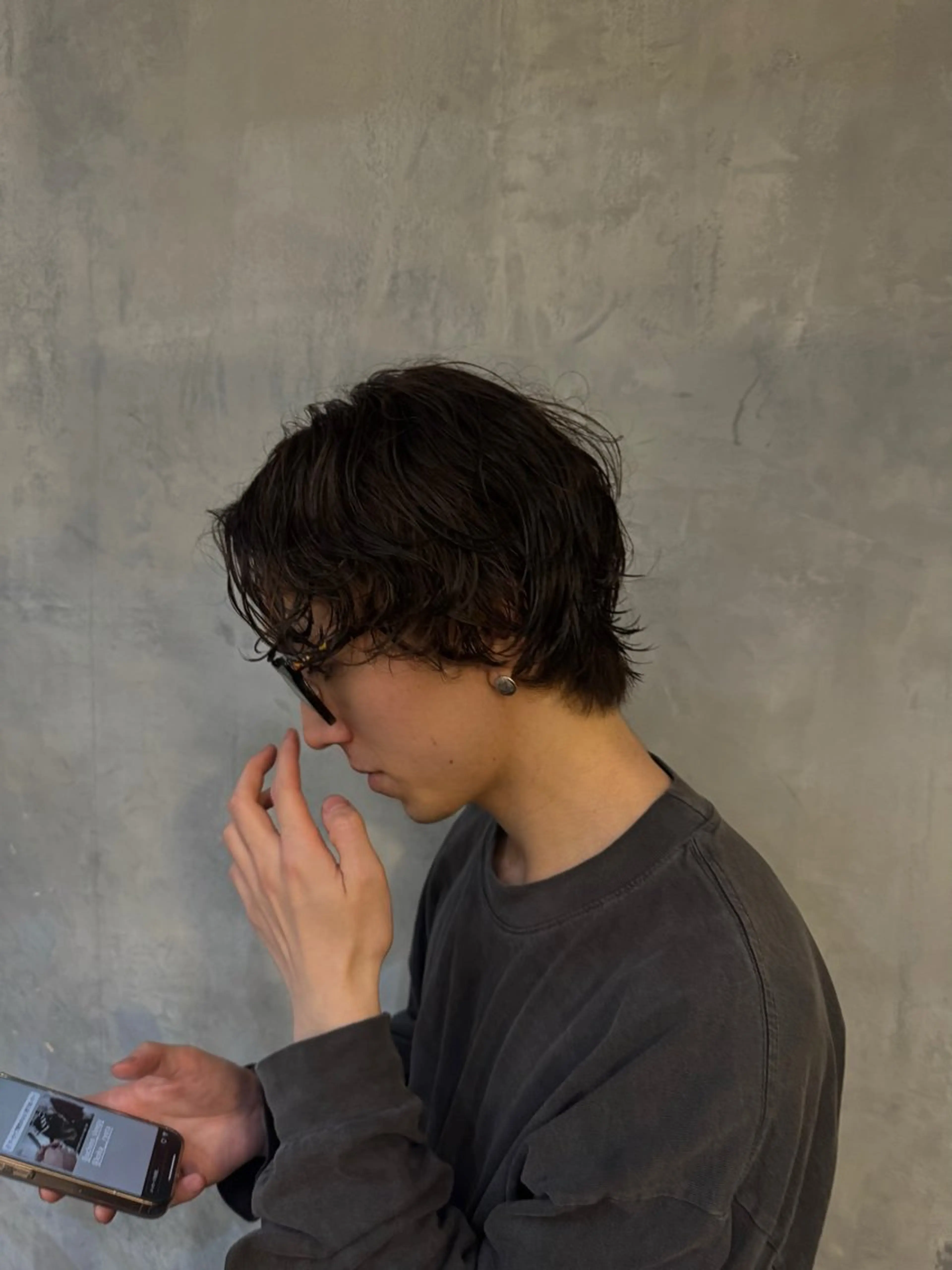 メンズ cieca所属・美髪矯正/表参道 大原龍のヘアスタイル