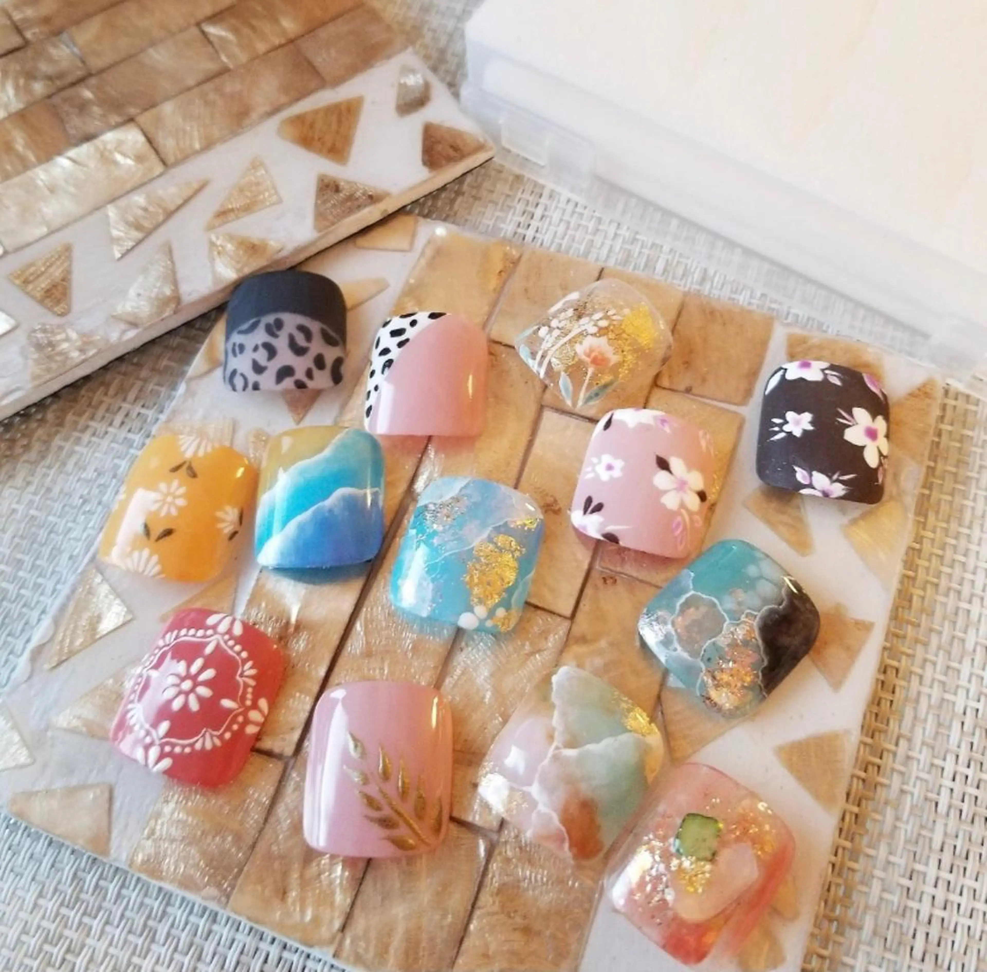 ネイル joie ange難波店所属・田邊 早也香のネイルデザイン