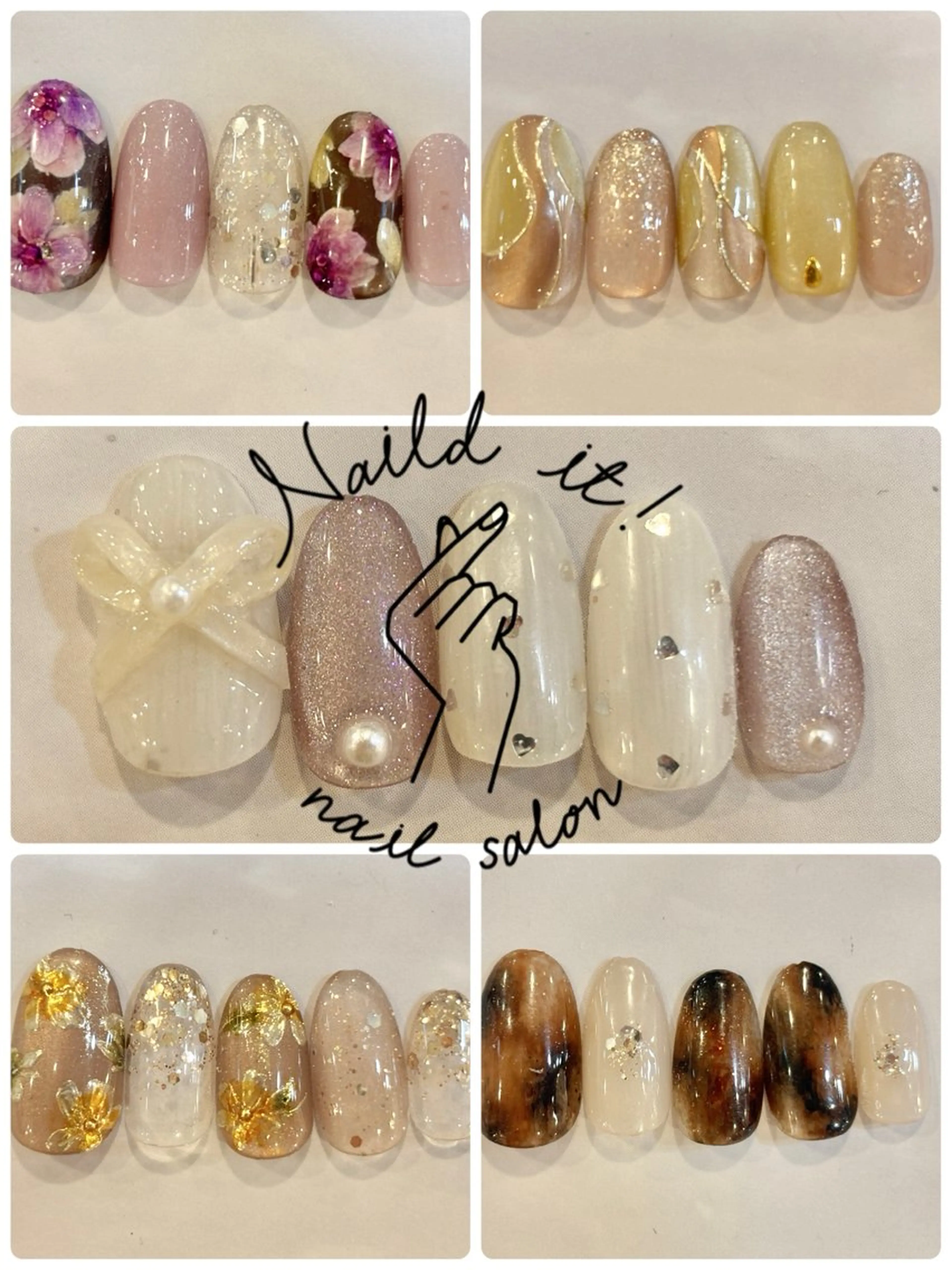 ネイル ハンドネイル Nailed it! Chie・センター北のネイルデザイン