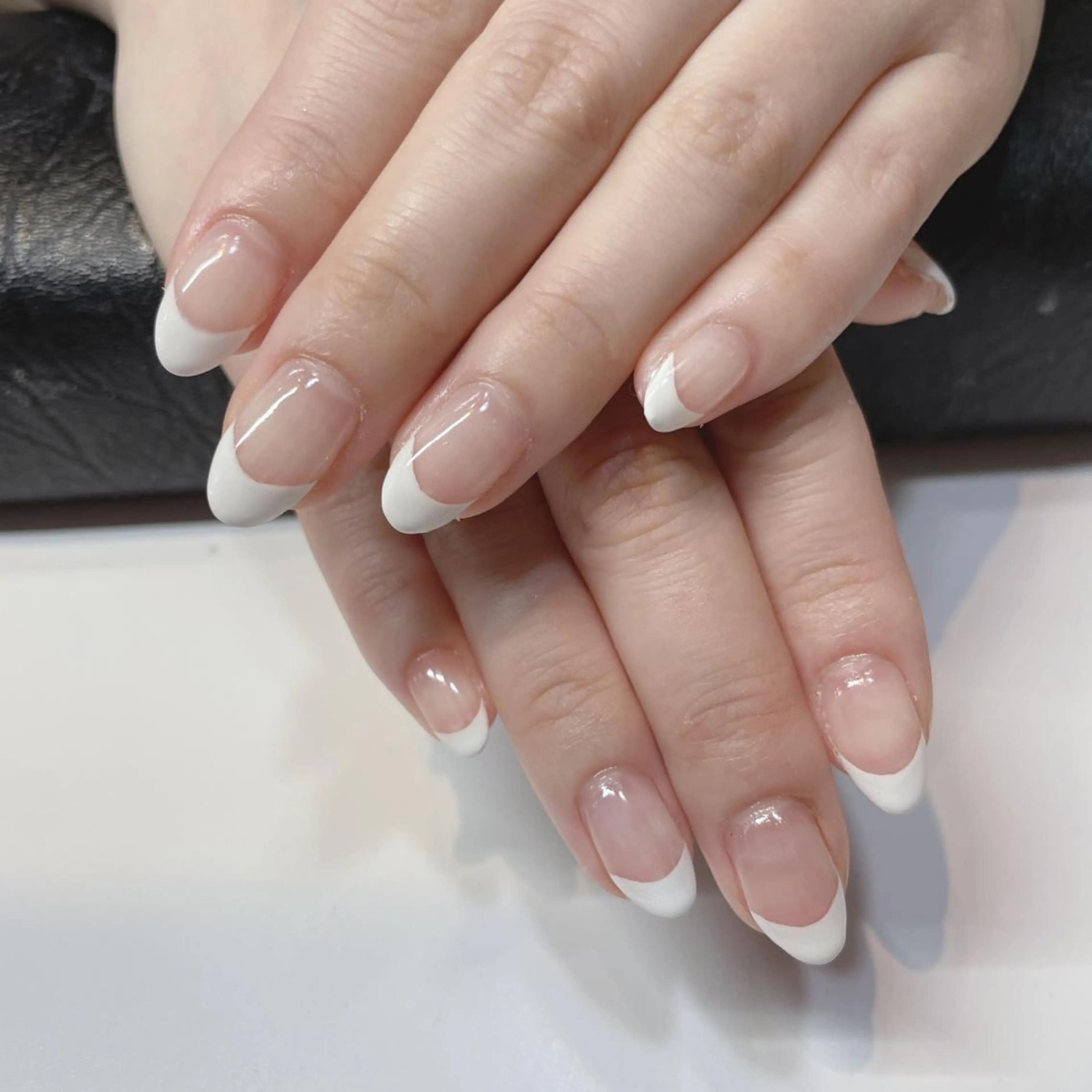 ネイル ホワイト ハンドネイル NAIL GALLERY Avant【アヴァン】伊丹店所属・Avant Sakiのネイルデザイン