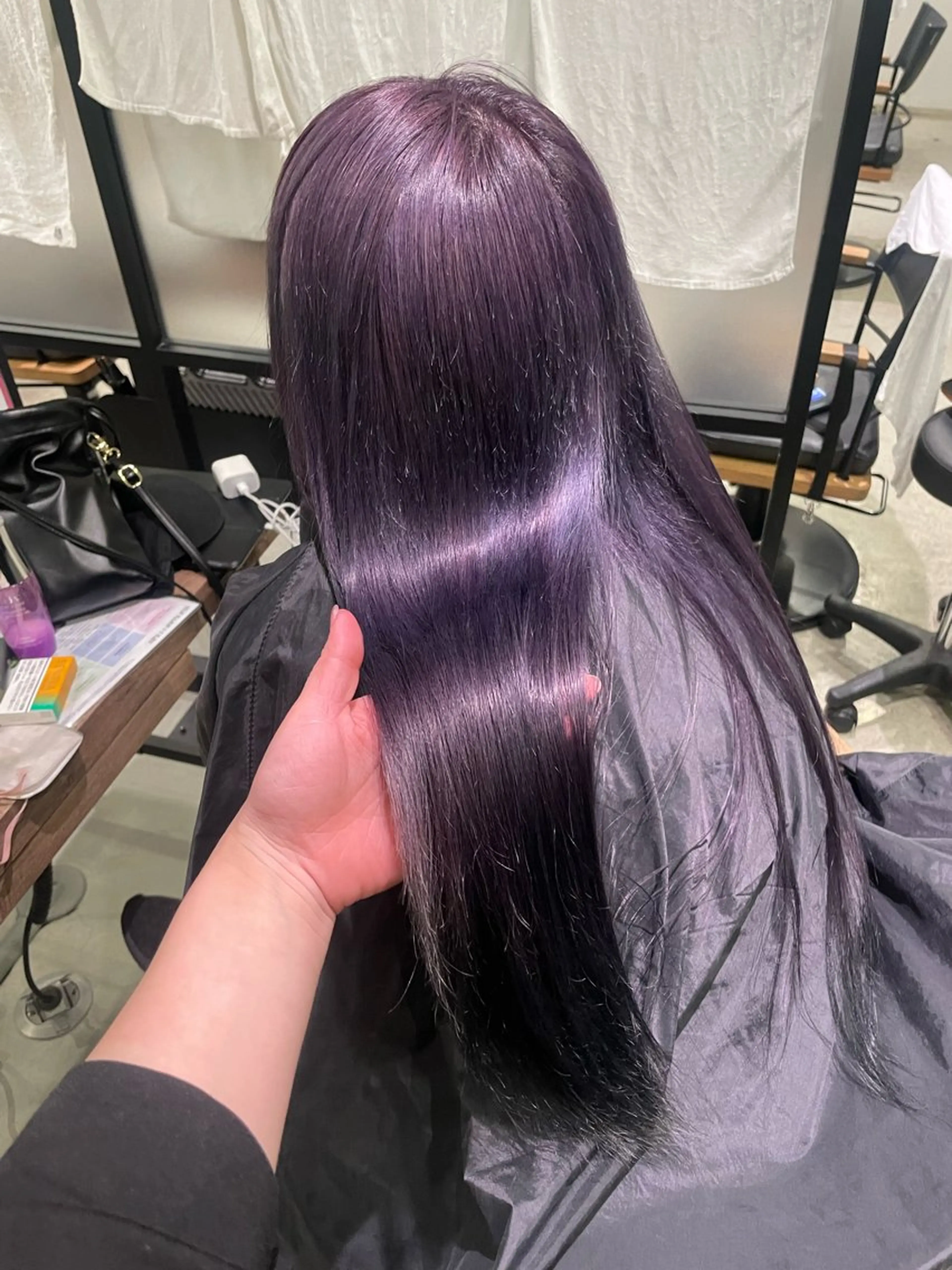 ロング 上野台 彩加のヘアスタイル