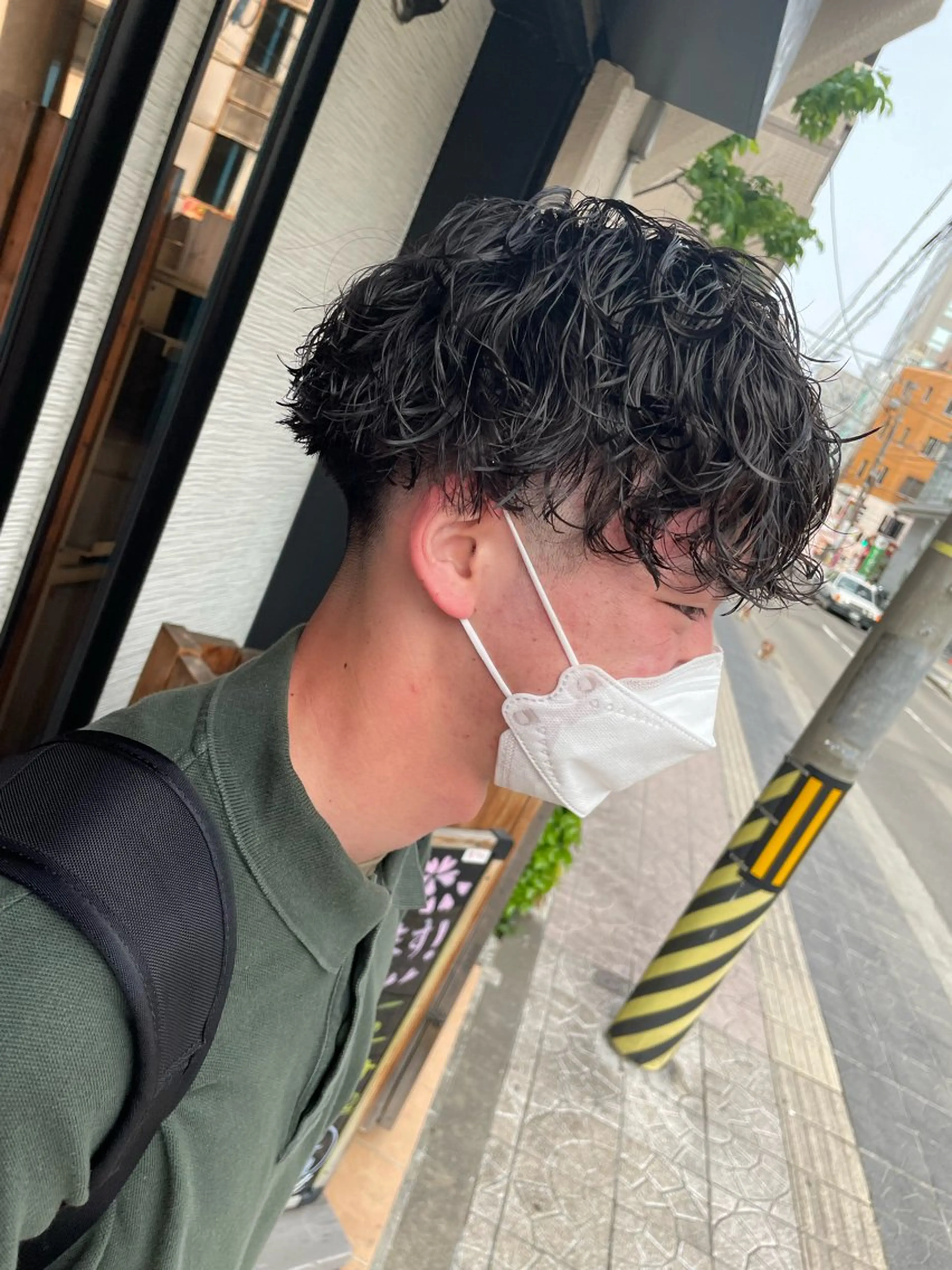 パーマ メンズ メンズパーマ yoshi (高橋福博)のヘアスタイル