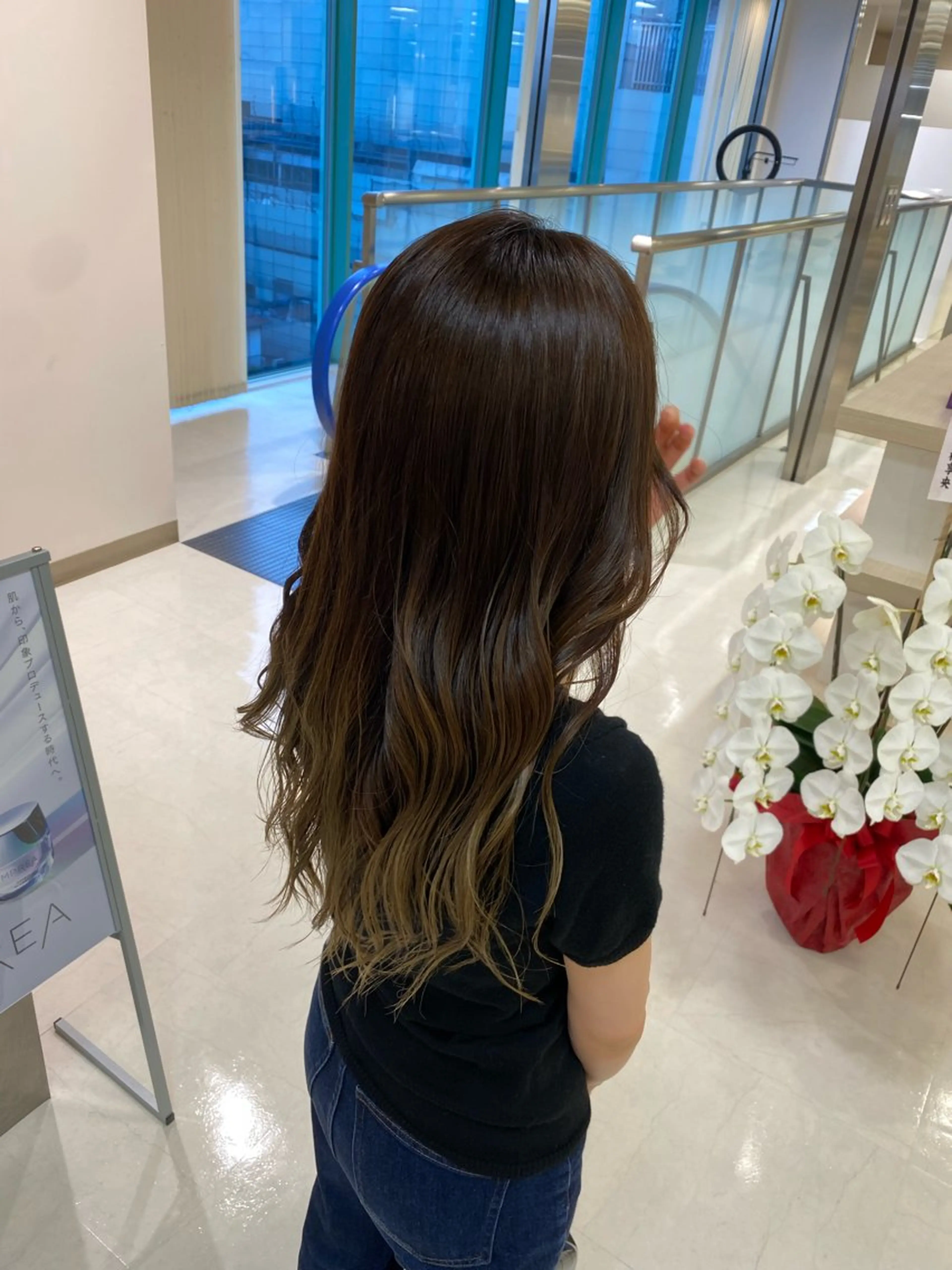 ロング カラー 推し活/韓国/ブリー チカラーminamiのヘアスタイル