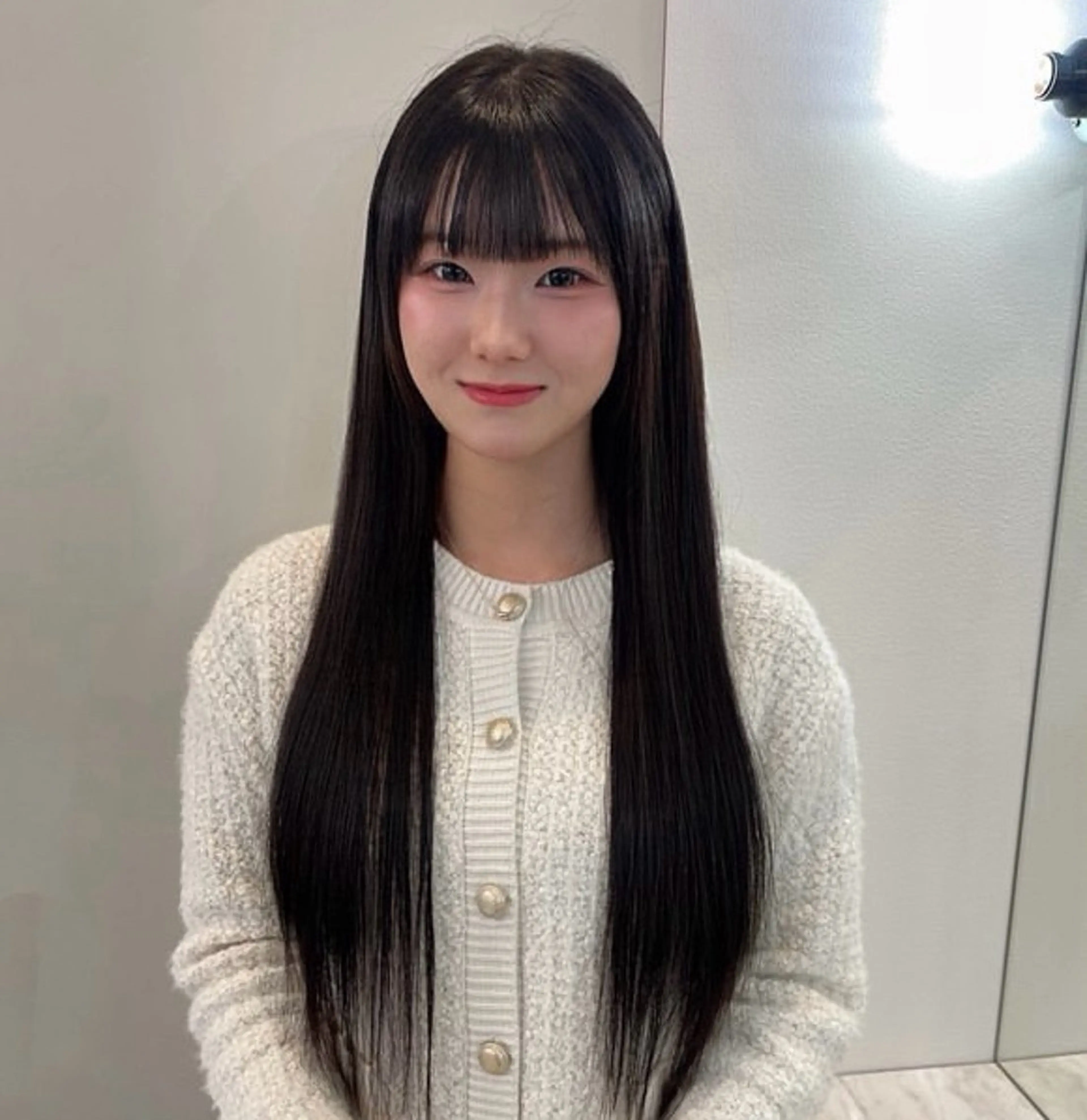 ロング カット エクステ 💗エクステ/ 艶髪/あおい💗のヘアスタイル