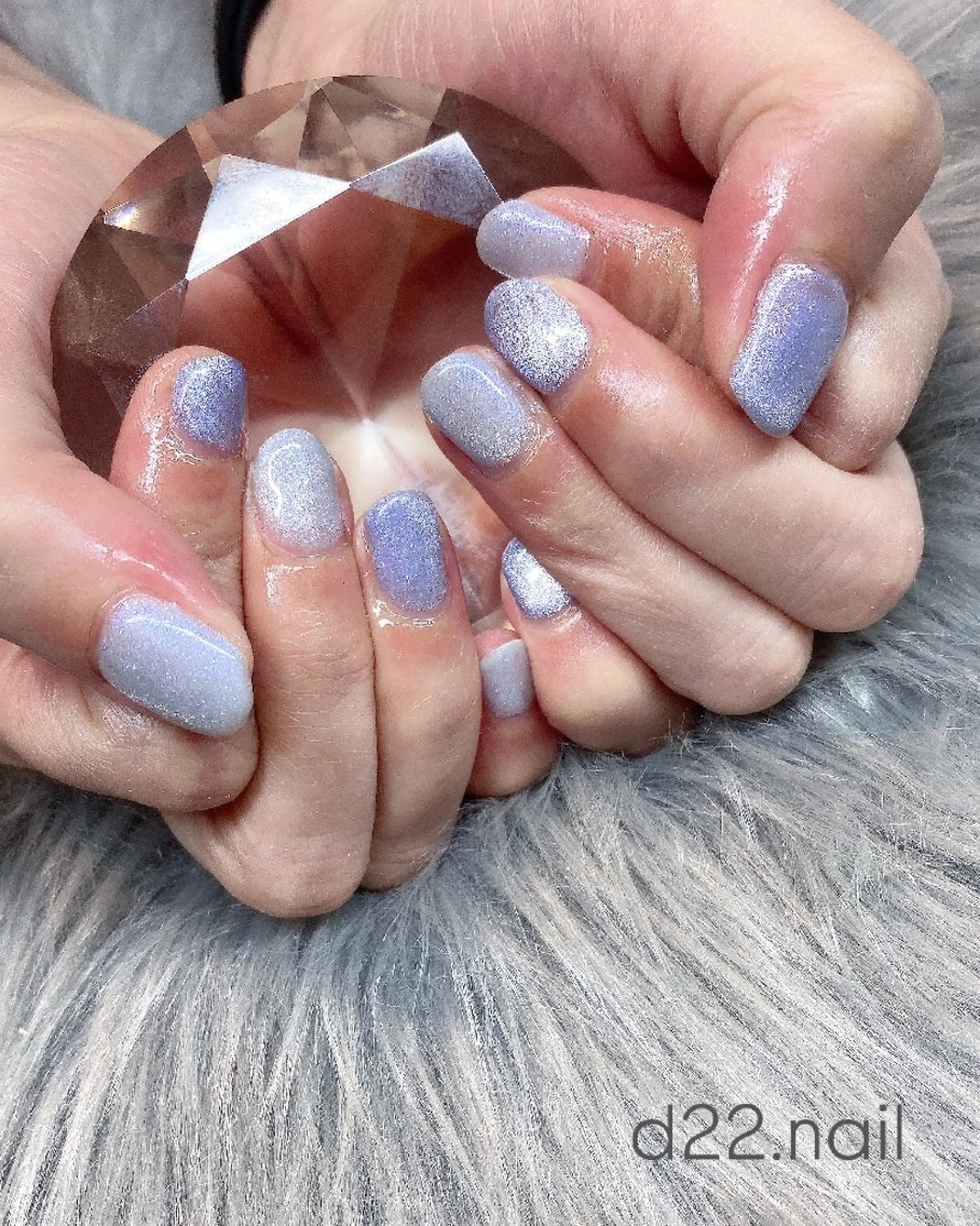 ネイル マグネットネイル ハンドネイル d22 .nailのネイルデザイン