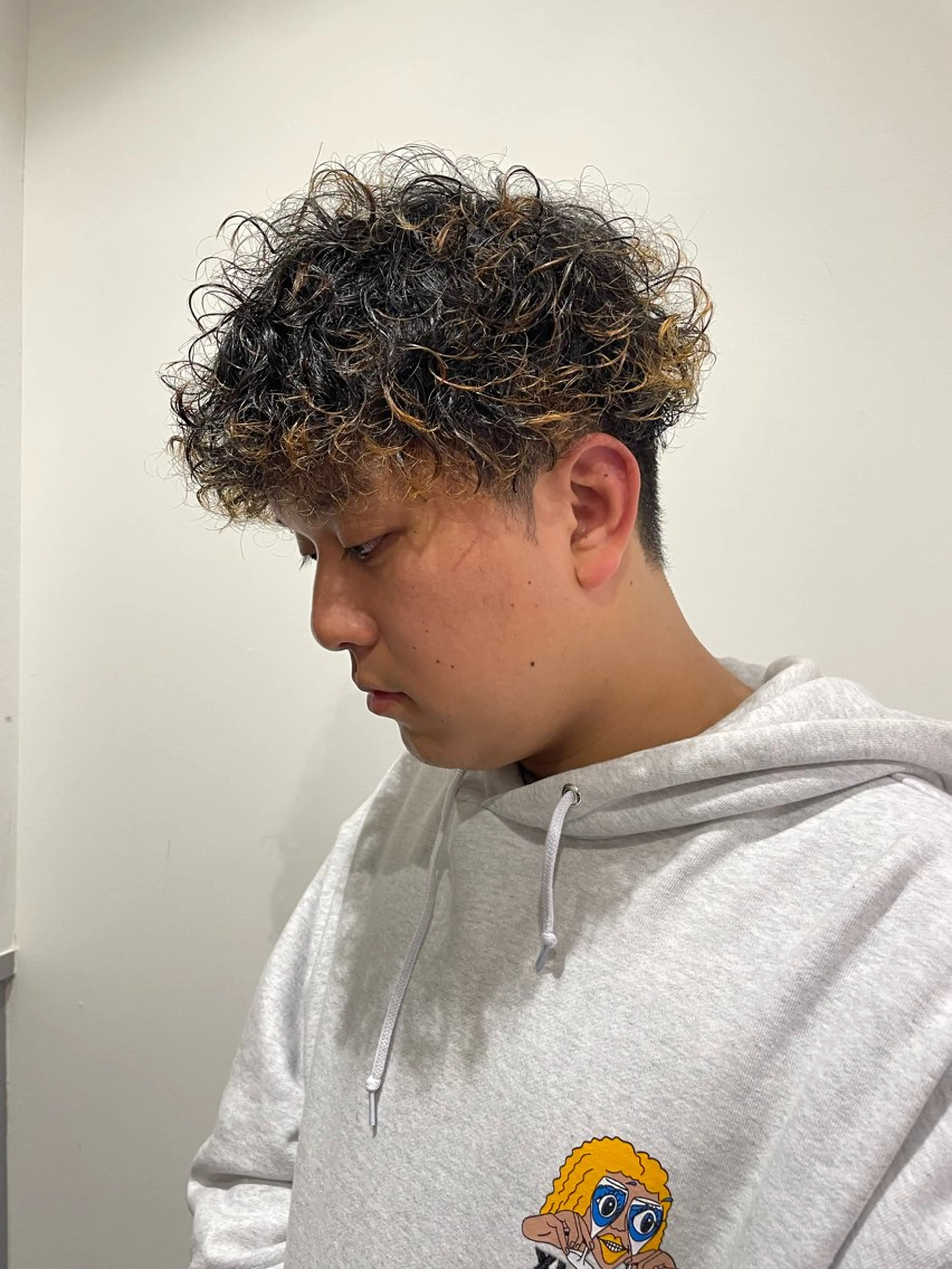 メンズ メンズパーマ 稲垣 熙のヘアスタイル